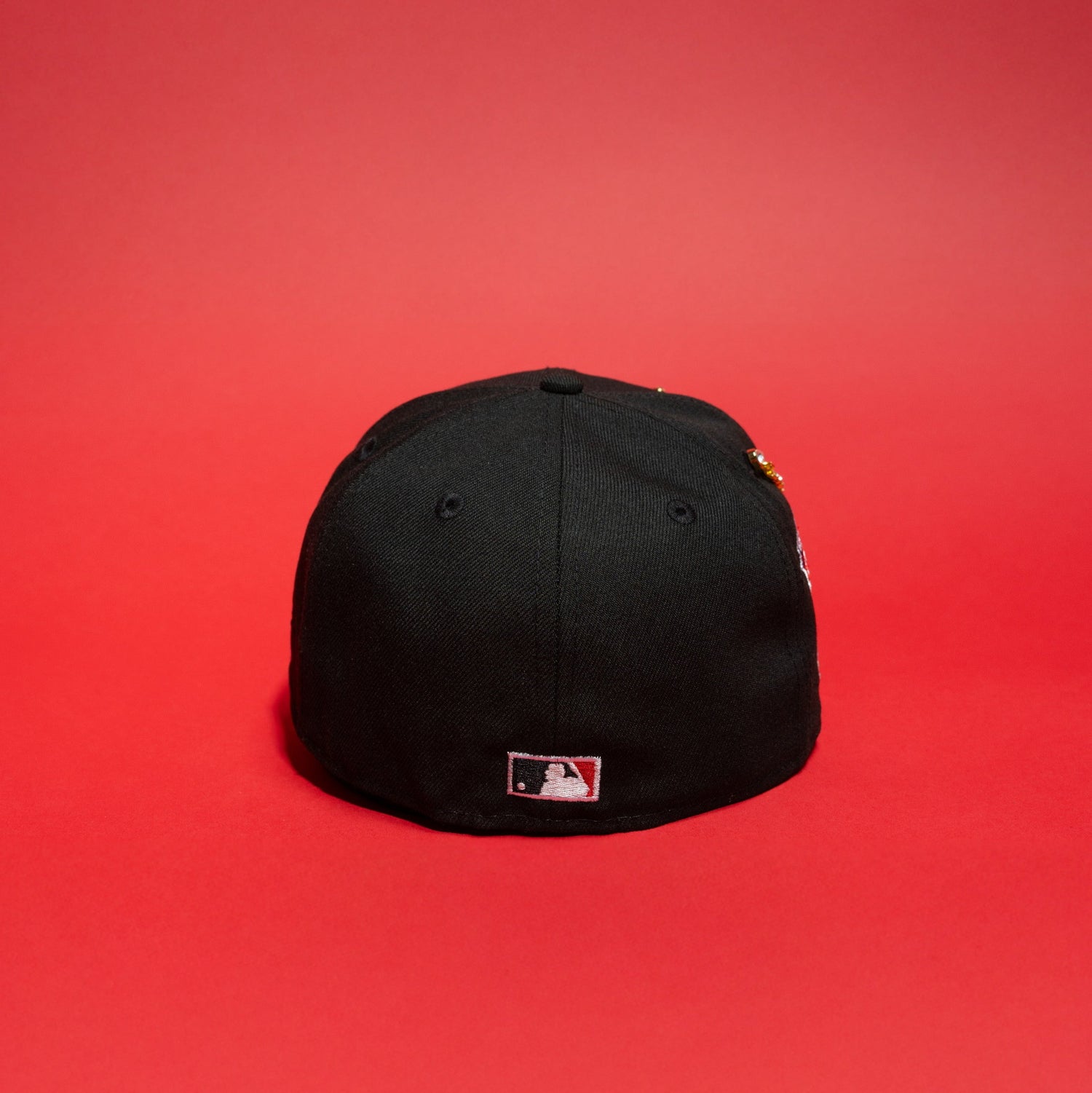 NEW ERA EXCLUSIVE 59FIFTY BLACK SAN FRANCISCO GIANTS W/ 50TH ANNIVERSARY SIDE PATCH