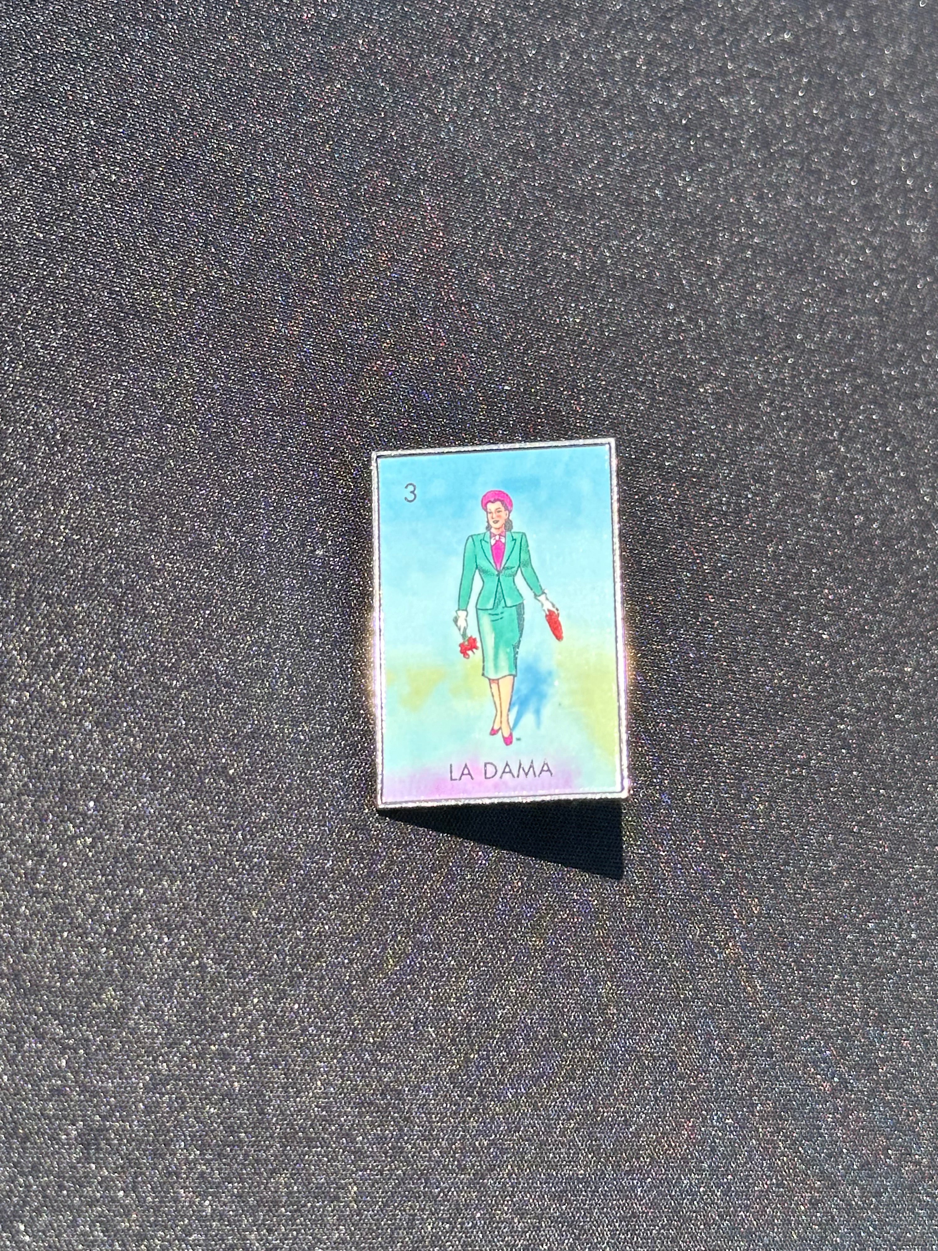 *NEW DECK OF CARDS "LA DAMA" EXCLUSIVE PIN VERY LIMITED
