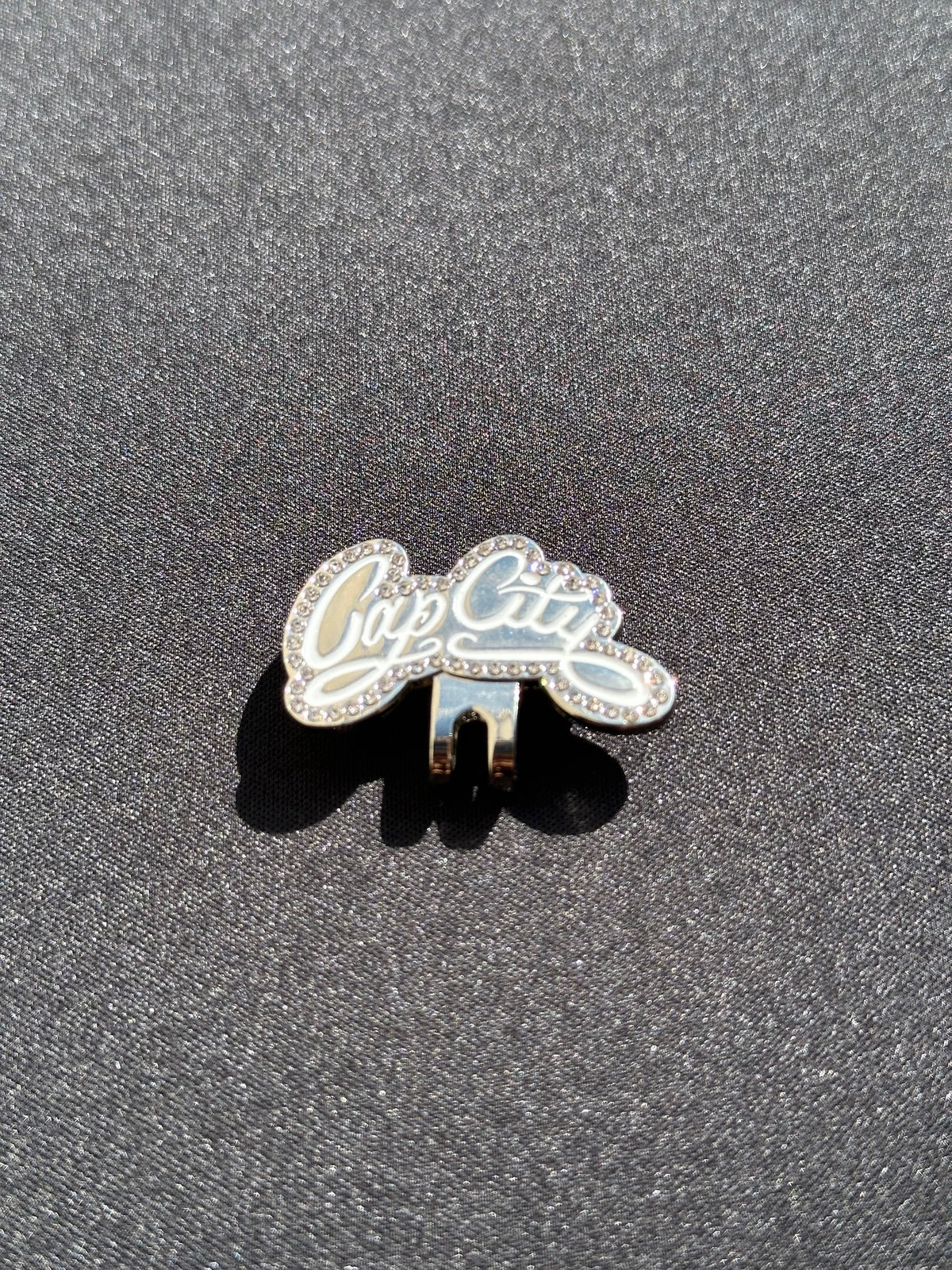 *New Silver "Cap City" Blip W/ Rhinestones Very Limited