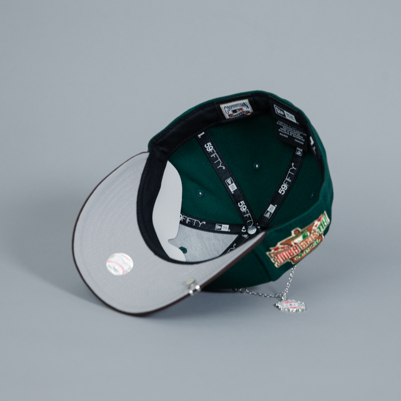 NEW ERA EXCLUSIVE 59FIFTY EMERALD GREEN PHILADELPHIA PHILLIES W/ 1996 ALL STAR GAME SIDE PATCH