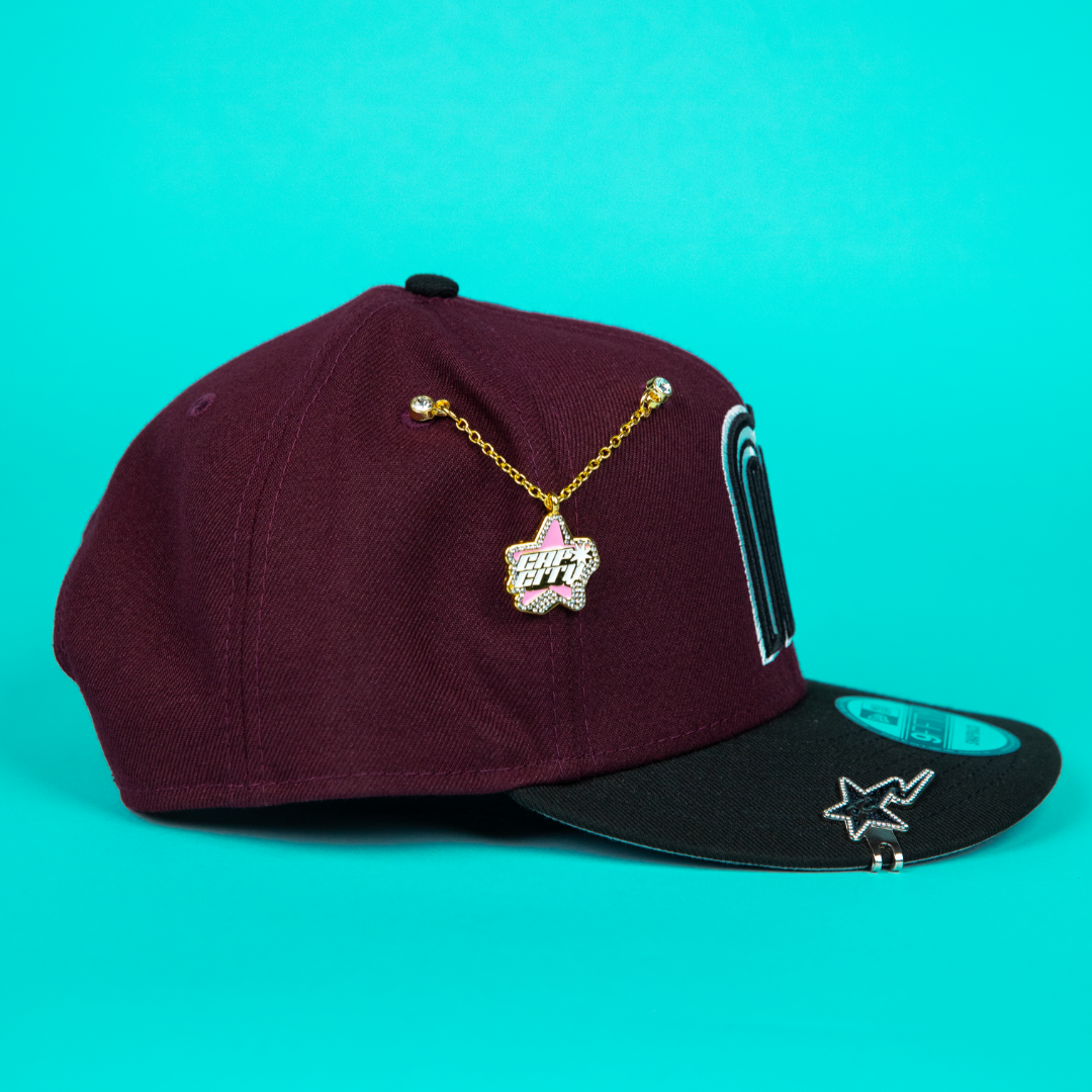 NEW ERA 9FIFTY MAROON/ BLACK MEXICO WBC TWO TONE SNAPBACK