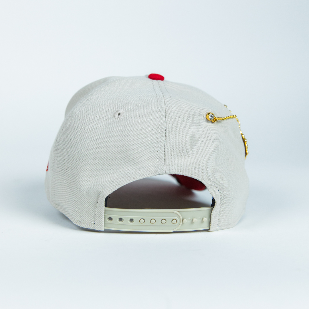 NEW ERA 9FIFTY A-FRAME SMOKE GREY PHILADELPHIA PHILLIES SNAPBACK W/ 1996 ALL STAR GAME SIDE PATCH