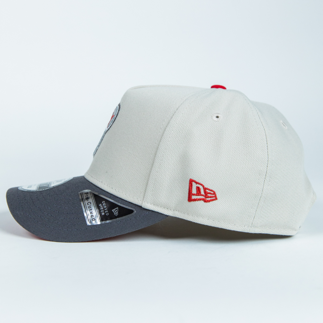 NEW ERA 9FIFTY A-FRAME SMOKE GREY PHILADELPHIA PHILLIES SNAPBACK W/ 1996 ALL STAR GAME SIDE PATCH
