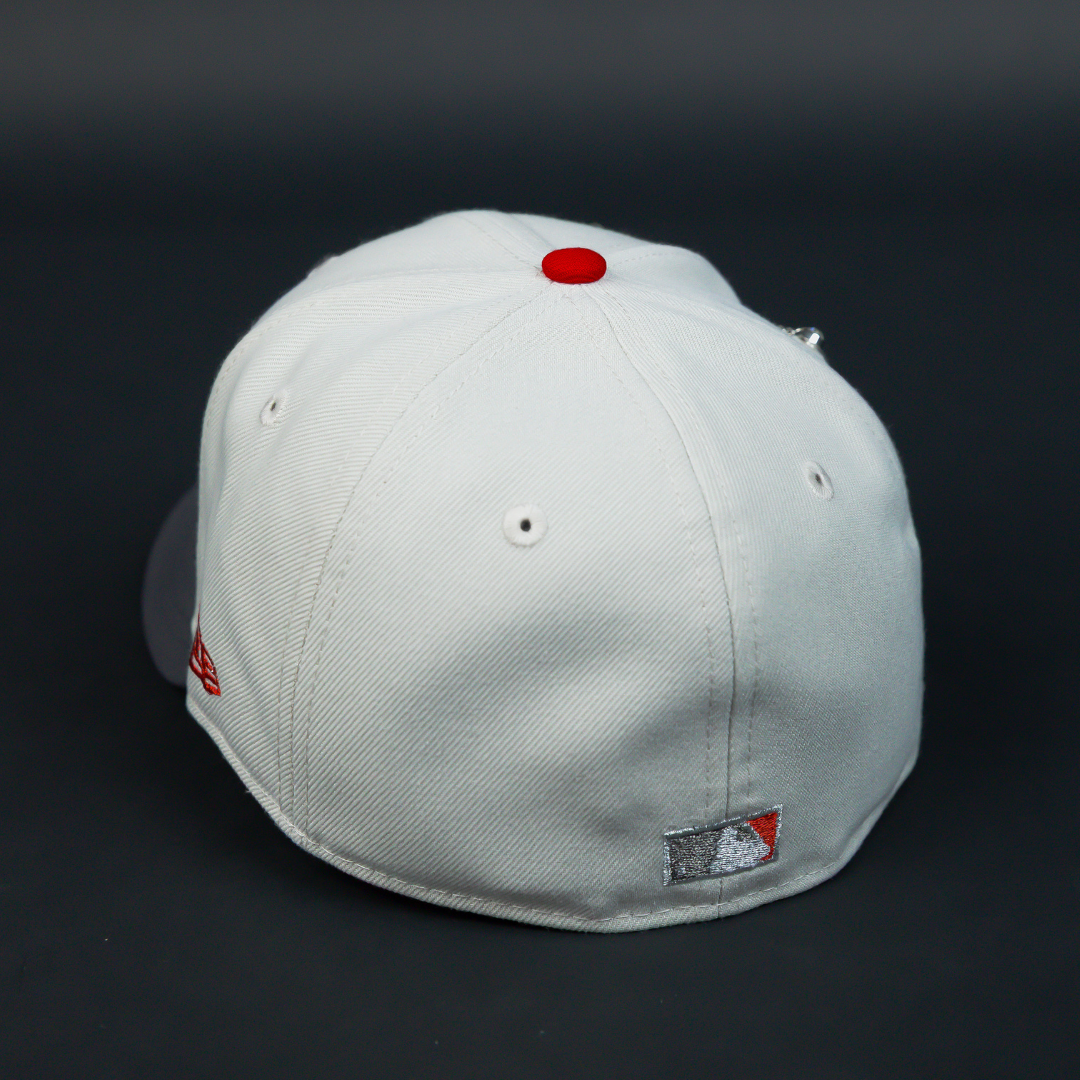 NEW ERA EXCLUSIVE 59FIFTY SMOKE GREY PHILADELPHIA PHILLIES W/ 1996 ALL STAR GAME SIDE PATCH