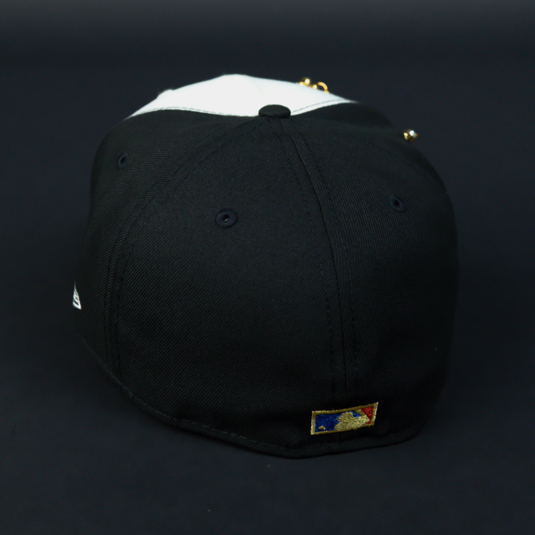 NEW ERA EXCLUSIVE 59FIFTY CHROME/ REALTREE ANAHEIM ANGELS W/ 50TH ANNIVERSARY SIDE PATCH