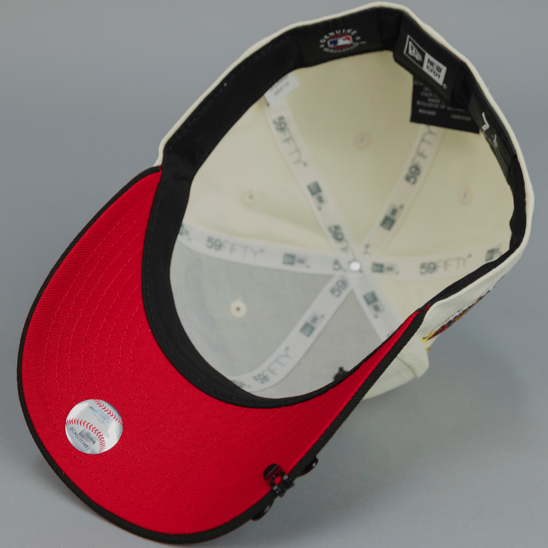 NEW ERA EXCLUSIVE 59FIFTY CHROME/ BLACK LOS ANGELES DODGERS "HEAVENLY CITY" W/ WORLD SERIES CHAMPIONS SIDE PATCH *FREE BLIP INCLUDED