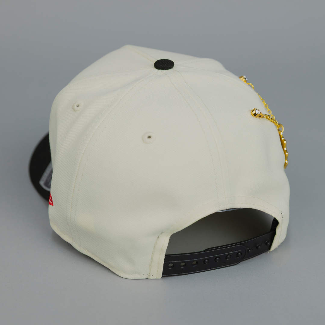 NEW ERA EXCLUSIVE 9FIFTY A-FRAME CHROME/ BLACK LOS ANGELES DODGERS "HEAVENLY CITY" W/ SHOHEI OHTANI 50-50 CLUB SIDE PATCH *FREE BLIP INCLUDED