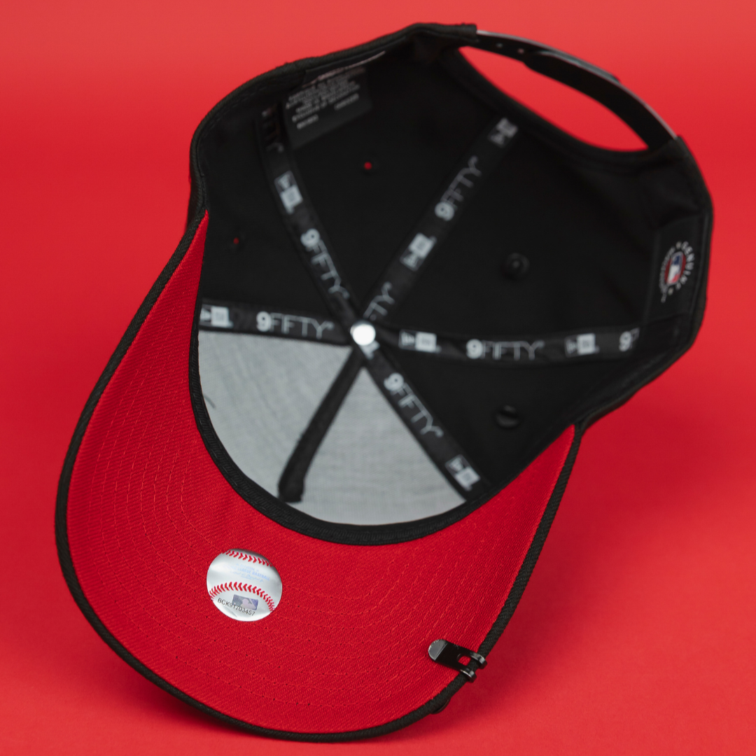 NEW ERA EXCLUSIVE 9FIFTY A-FRAME BLACKED OUT LOS ANGELES DODGERS "HEAVENLY CITY" W/ WORLD SERIES CHAMPIONS SIDE PATCH *FREE BLIP INCLUDED