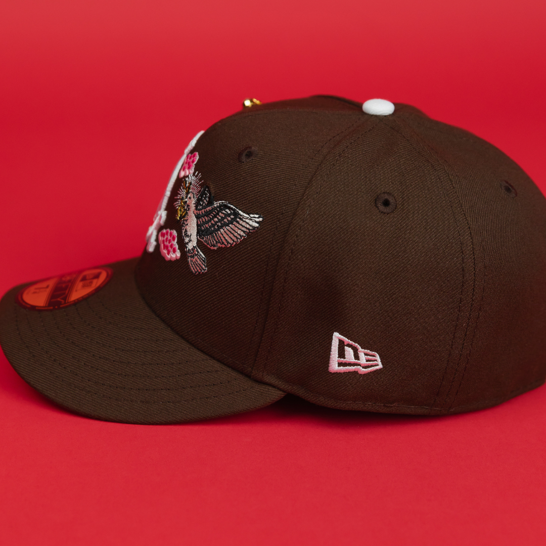 NEW ERA EXCLUSIVE 59FIFTY BROWN CHICAGO WHITE SOX "HEAVENLY CITY" W/ ALL STAR GAME SIDE PATCH *FREE BLIP INCLUDED