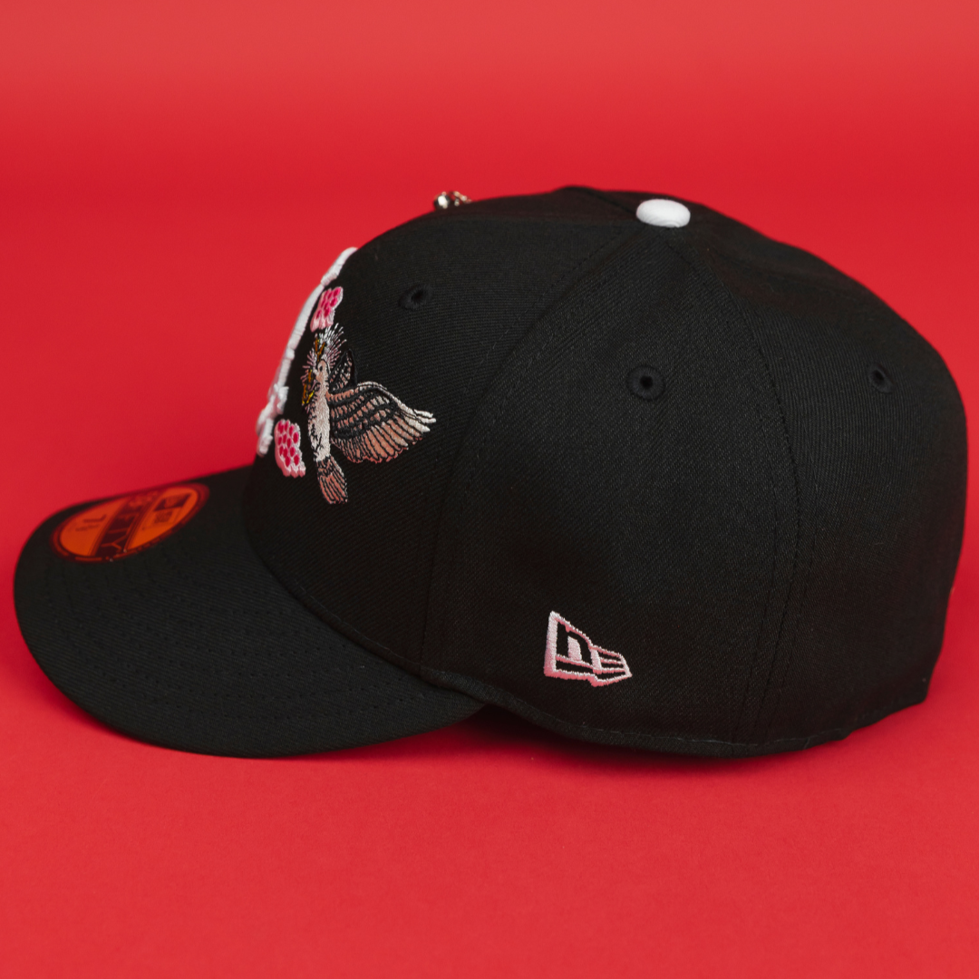 NEW ERA EXCLUSIVE 59FIFTY BLACK CHICAGO WHITE SOX "HEAVENLY CITY" W/ ALL STAR GAME SIDE PATCH *FREE BLIP INCLUDED