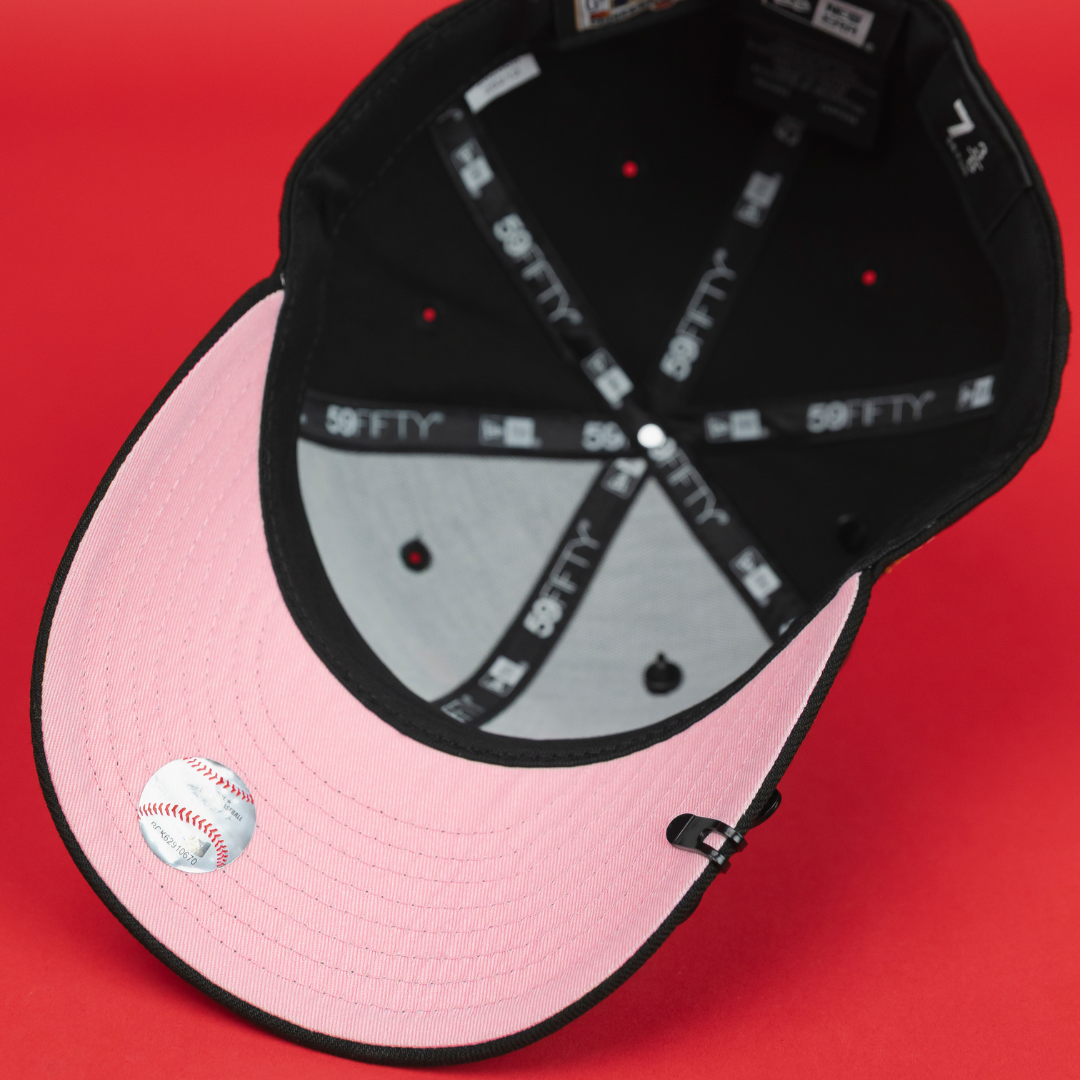 NEW ERA EXCLUSIVE 59FIFTY BLACK CHICAGO WHITE SOX "HEAVENLY CITY" W/ ALL STAR GAME SIDE PATCH *FREE BLIP INCLUDED