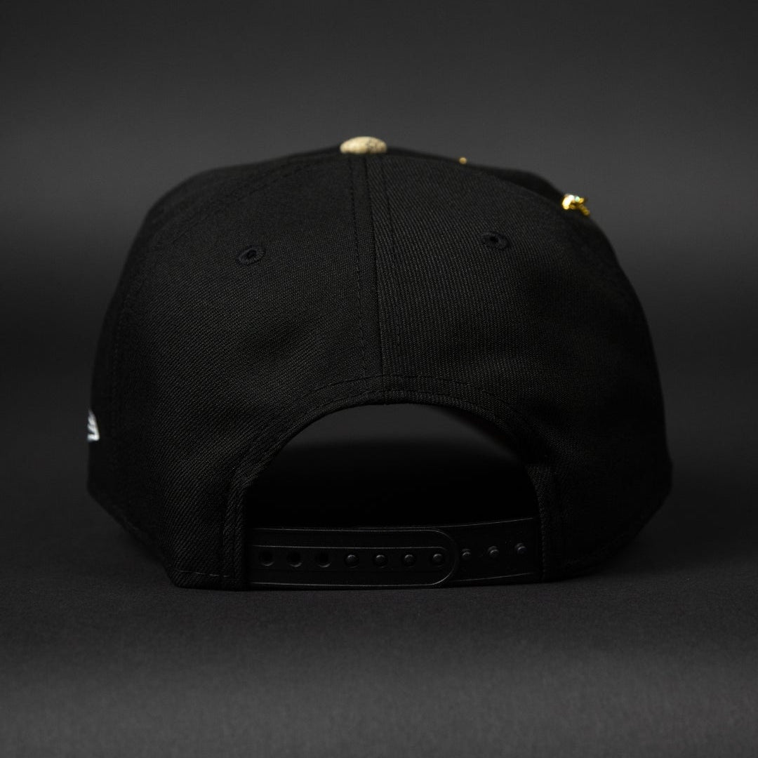 NEW ERA EXCLUSIVE 9FIFTY BLACK/ REALTREE CHICAGO WHITE SOX W/ PINK ROSES + ALL STAR GAME SIDE PATCH