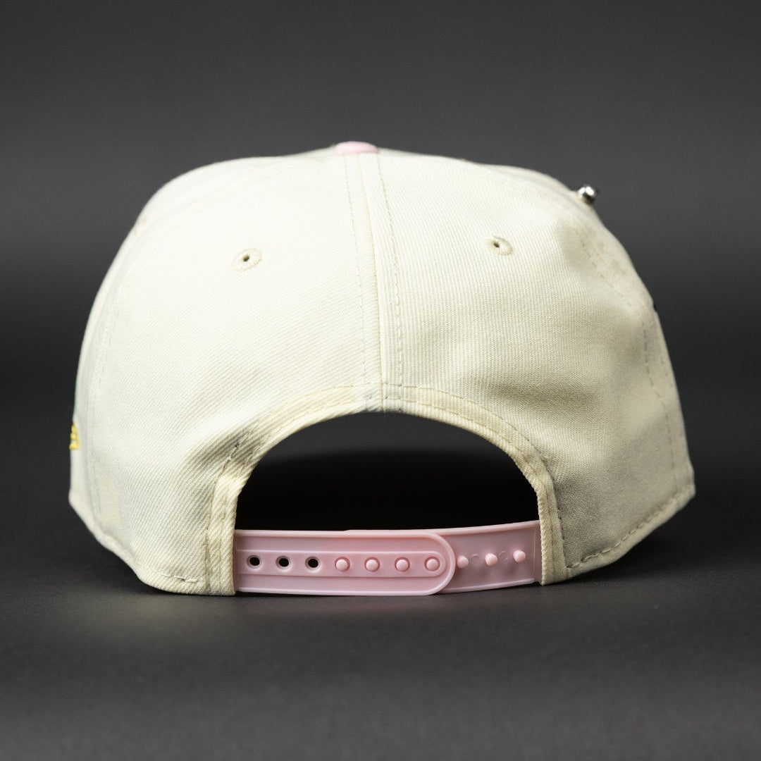 NEW ERA EXCLUSIVE 9FIFTY CHROME/ BLACK LOS ANGELES DODGERS SNAPBACK W/ JAPANESE SCRIPT + SHOHEI OHTANI 50-50 CLUB SIDE PATCH