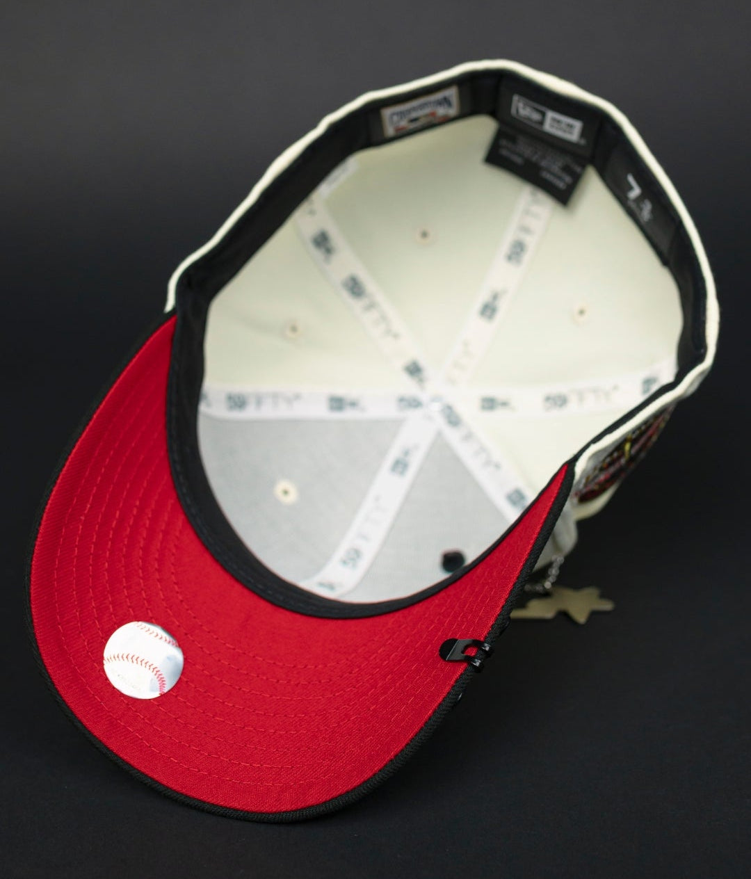 NEW ERA EXCLUSIVE 59FIFTY CHROME/ BLACK DETROIT TIGERS W/ TIGER STADIUM SIDE PATCH