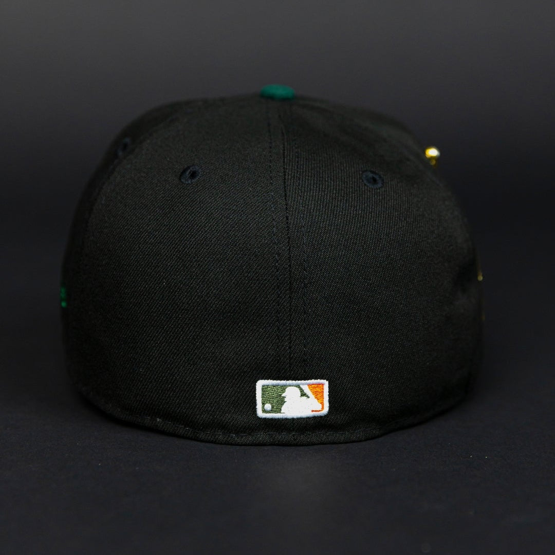 sohei NEW ERA EXCLUSIVE 59FIFTY BLACK/ FOREST GREEN LOS ANGELES
