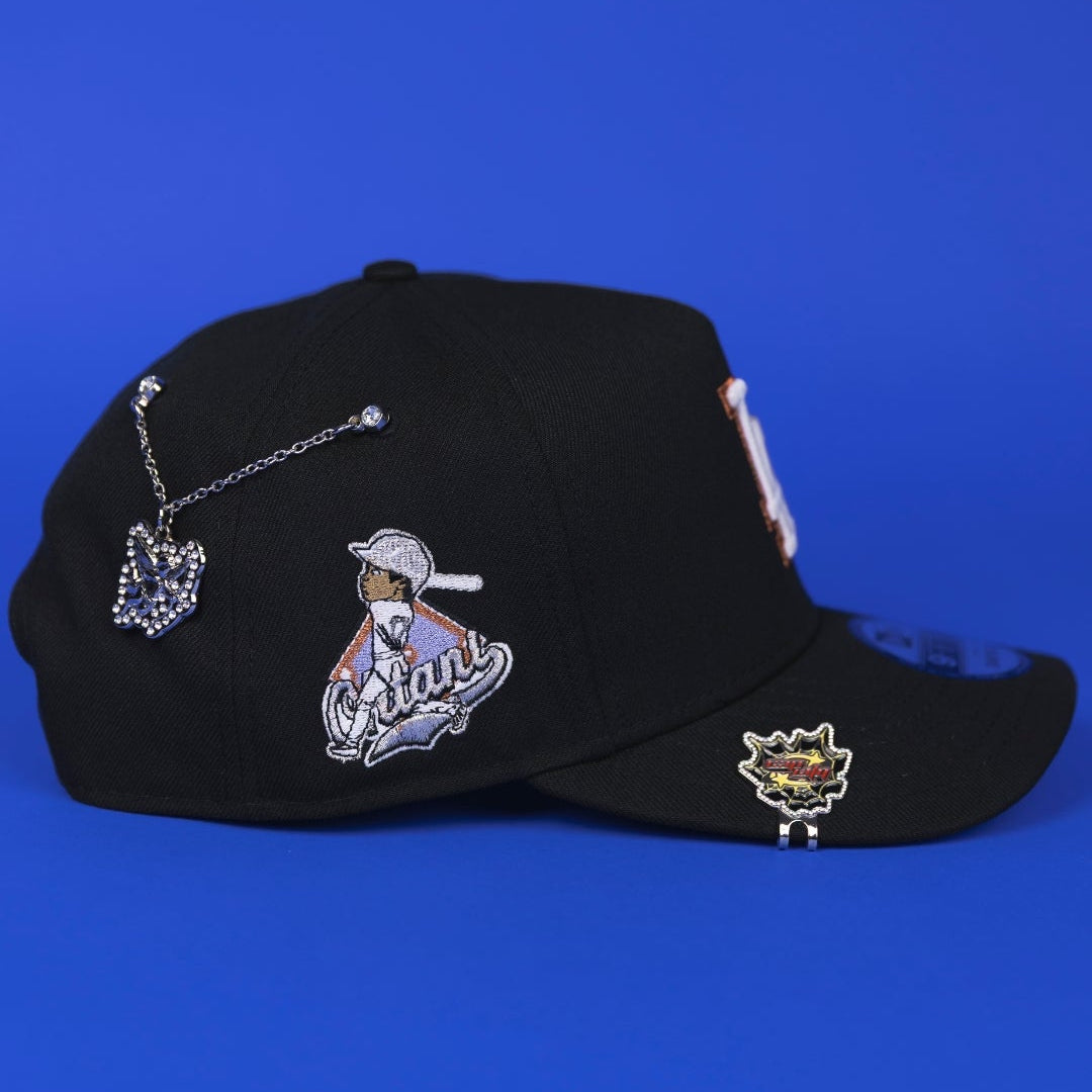 NEW ERA 9FIFTY A-FRAME BLACK LOS ANGELES DODGERS W/ SHOHEI OHTANI SIDE PATCH