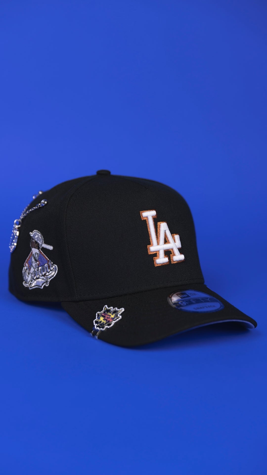 NEW ERA 9FIFTY A-FRAME BLACK LOS ANGELES DODGERS W/ SHOHEI OHTANI SIDE PATCH