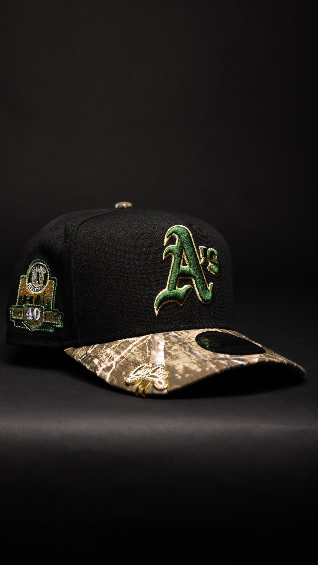 【ALIVE ATHLETICS】　A-FRAME L All Gold ALIVE ATHLETICS】 A-FRAME L All Gold Hatstore Exclusive x Oakland