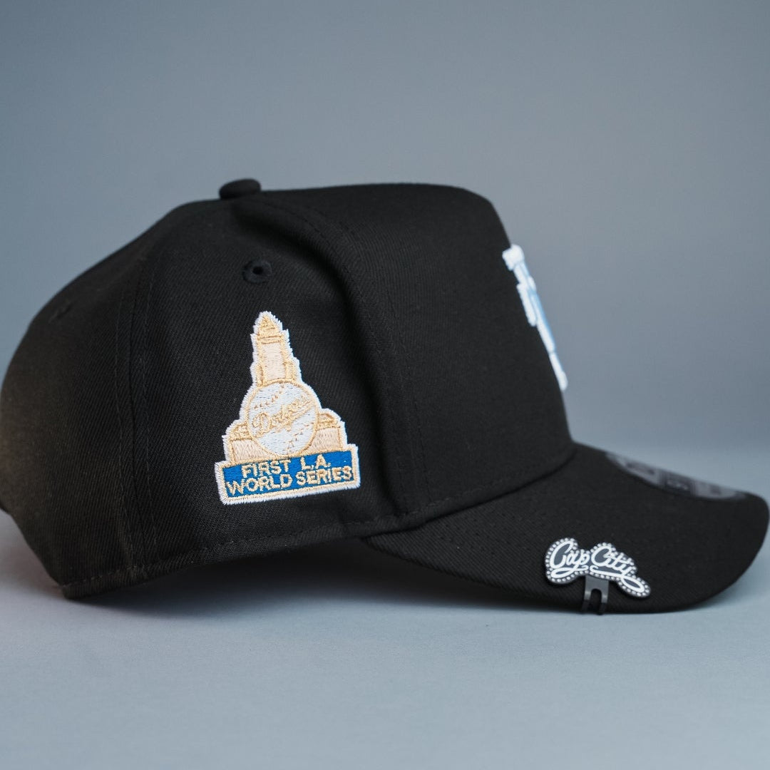 New Era 9FIFTY A-FRAME Black Upside Down Los Angeles Dodgers Snapback