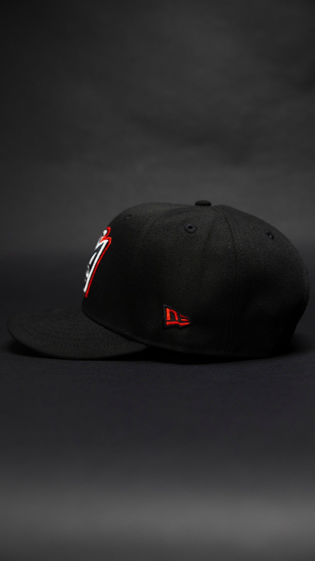 NEW ERA EXCLUSIVE 9FIFTY BLACK ANAHEIM ANGELS SNAPBACK W/ ALL STAR GAME SIDE PATCH