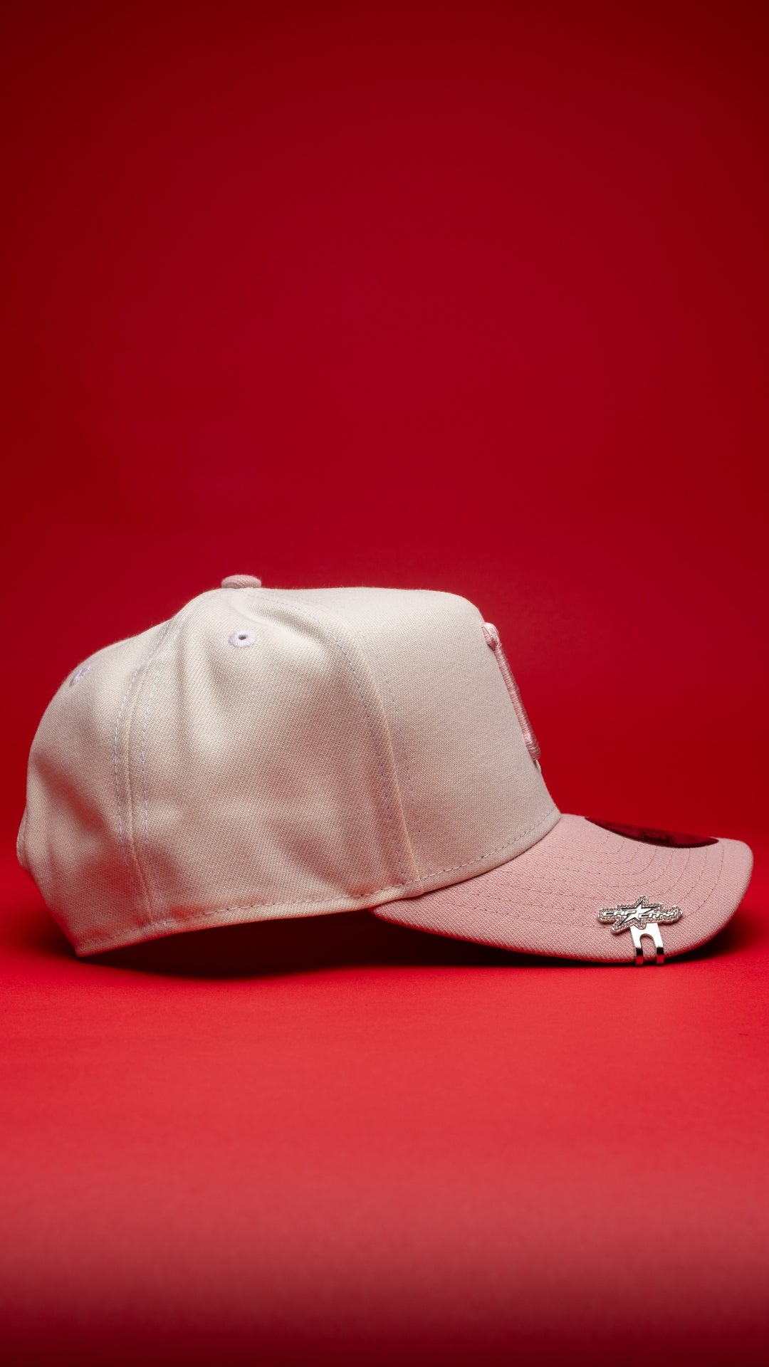 NEW ERA 9FIFTY A-FRAME CHROME/PINK PITTSBURGH PIRATES TWO TONE SNAPBACK