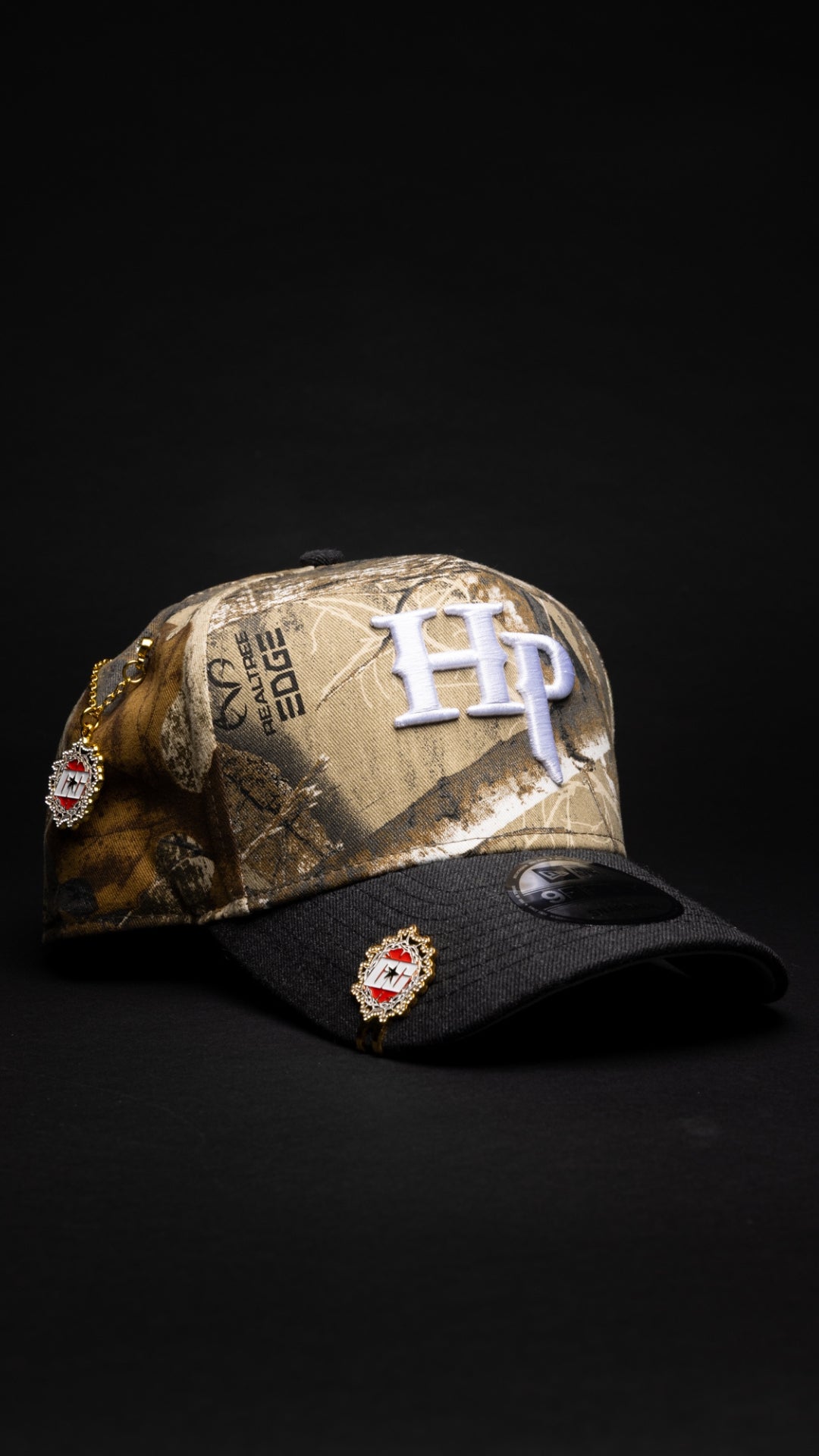 NEW* HERENCIA DE PATRONES x NEW ERA x CAP CITY REALTREE "HERENCIA LOGO" 9FIFTY A-FRAME TWO TONE -FREE BLIP INCLUDED