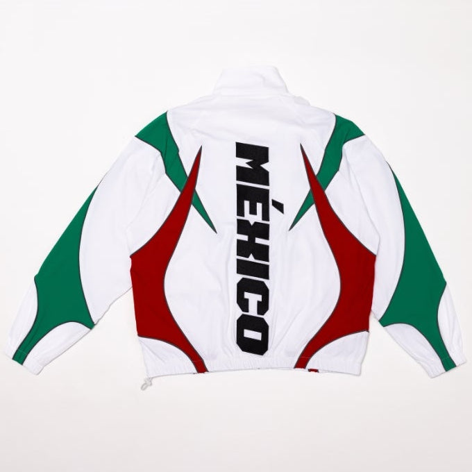 NEW* HERENCIA DE PATRONES x CAP CITY WHITE MEXICO TRACKSUIT