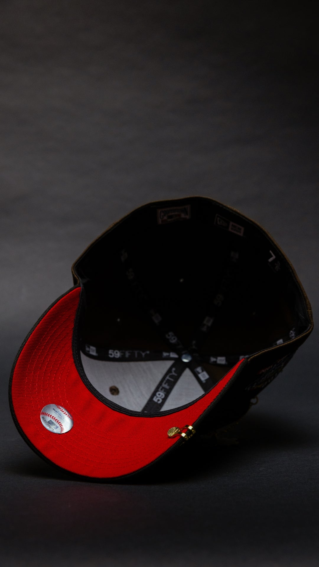 New Era Exclusive 59FIFTY Brown/Black Los Angeles Dodgers W  display picture 1