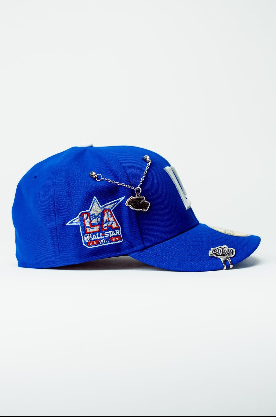 NEW ERA EXCLUSIVE 59FIFTY BLUE LOS ANGELES KINGS W/ ALL STAR SIDE PATCH