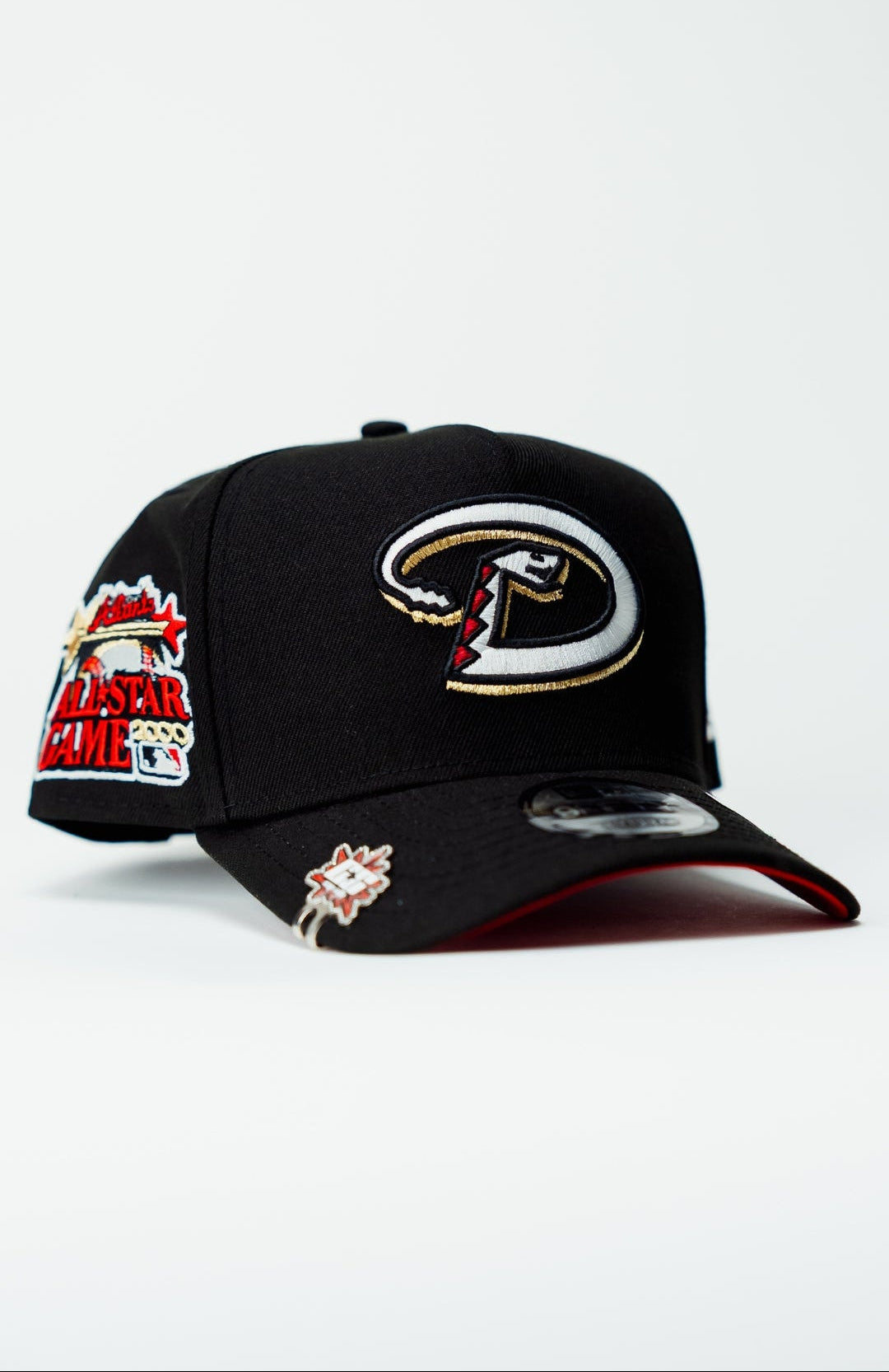 NEW ERA 9FIFTY A-FRAME BLACK ARIZONA DIAMONDBACKS SNAPBACK W/ 2000 ALL STAR GAME SIDE PATCH