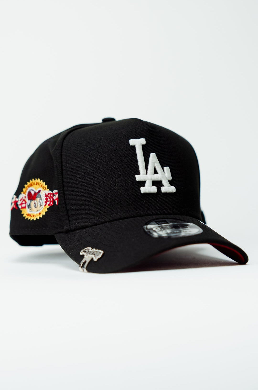 NEW ERA 9FIFTY A-FRAME BLACK LOS ANGELES DODGERS SNAPBACK W/ SHOHEI OHTANI SIDE PATCH