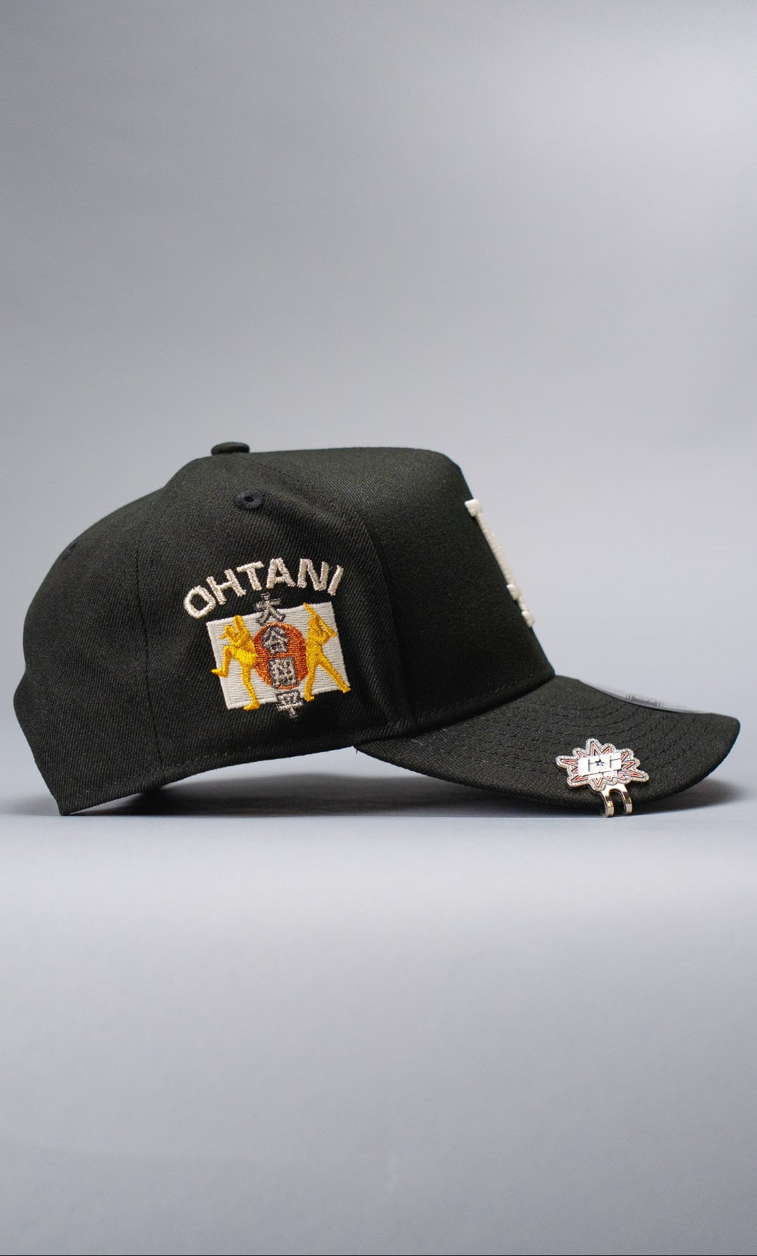 NEW ERA 9FIFTY A-FRAME BLACK LOS ANGELES DODGERS SNAPBACK W/ SHOHEI OHTANI SIDE PATCH