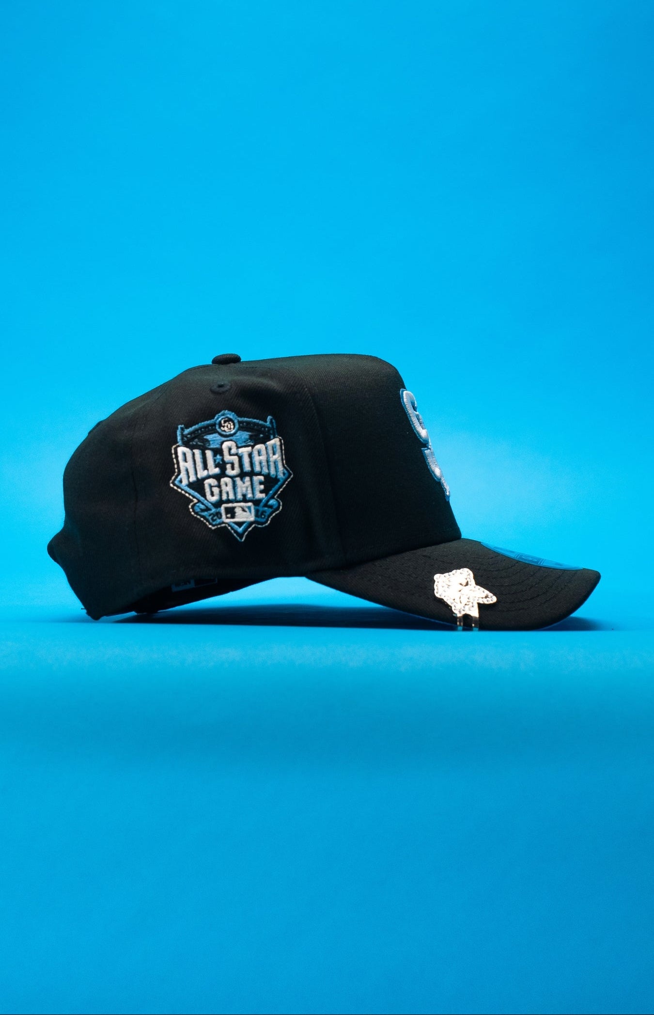 NEW ERA 9FIFTY A-FRAME BLACK SAN DIEGO PADRES SNAPBACK W/ ALL STAR GAME SIDE PATCH