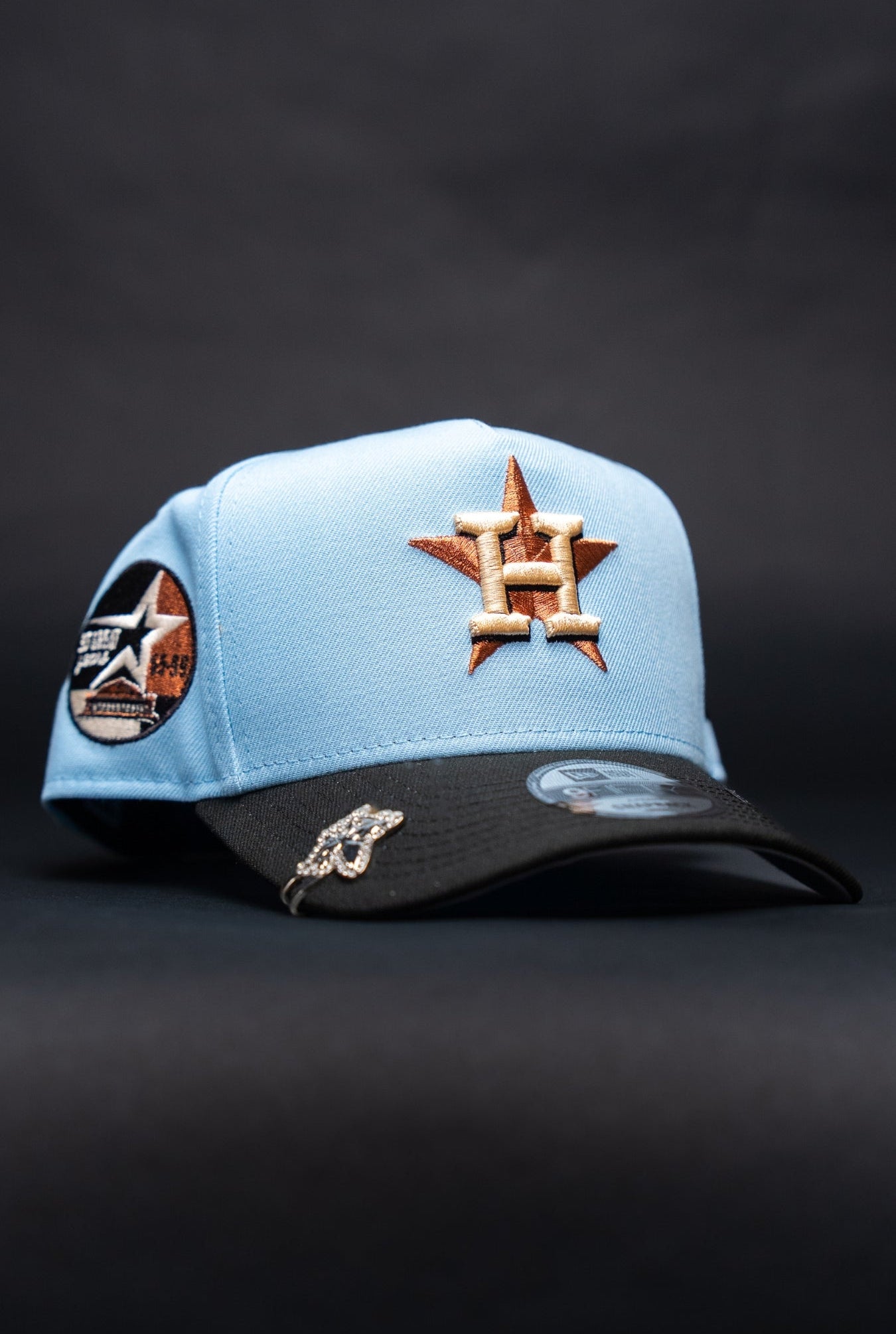 NEW ERA 9FIFTY A-FRAME SKY BLUE HOUSTON ASTROS W/ 