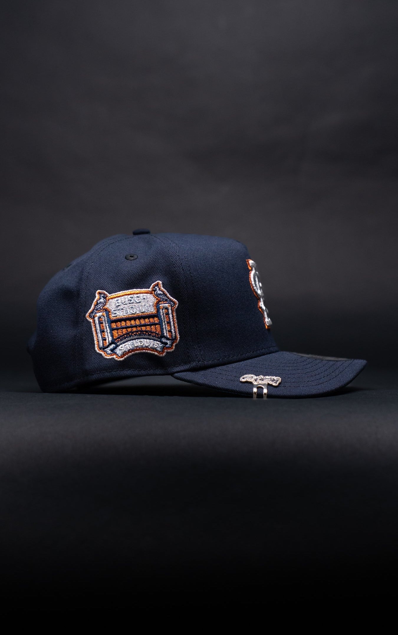 NEW ERA 9FIFTY A-FRAME NAVY ST LOUIS CARDINALS SNAPBACK W/ BUSCH STADIUM SIDE PATCH