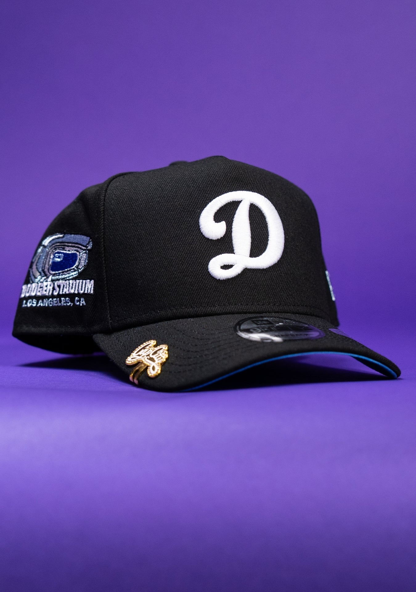 NEW ERA 9FIFTY A-FRAME BLACK LOS ANGELES DODGERS W/ DODGER STADIUM SIDE PATCH