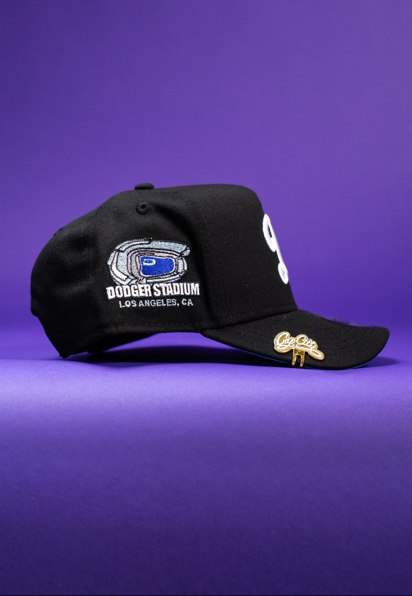 NEW ERA 9FIFTY A-FRAME BLACK LOS ANGELES DODGERS W/ DODGER STADIUM SIDE PATCH