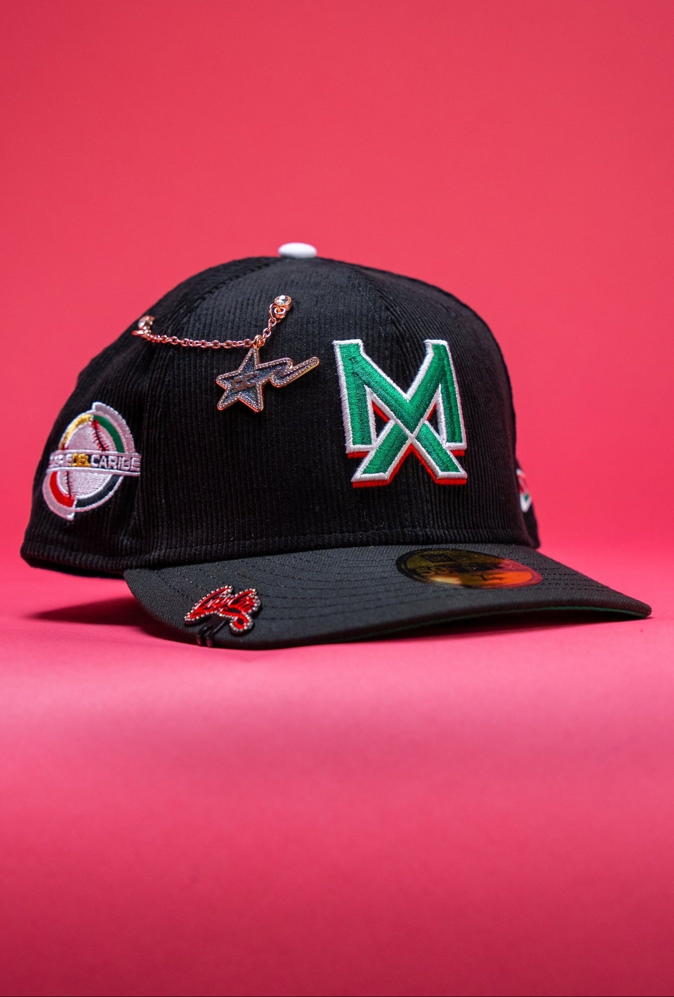 NEW ERA EXCLUSIVE 59FIFTY CORDUROY 2025 WBC MEXICO W/ SIDE PATCH