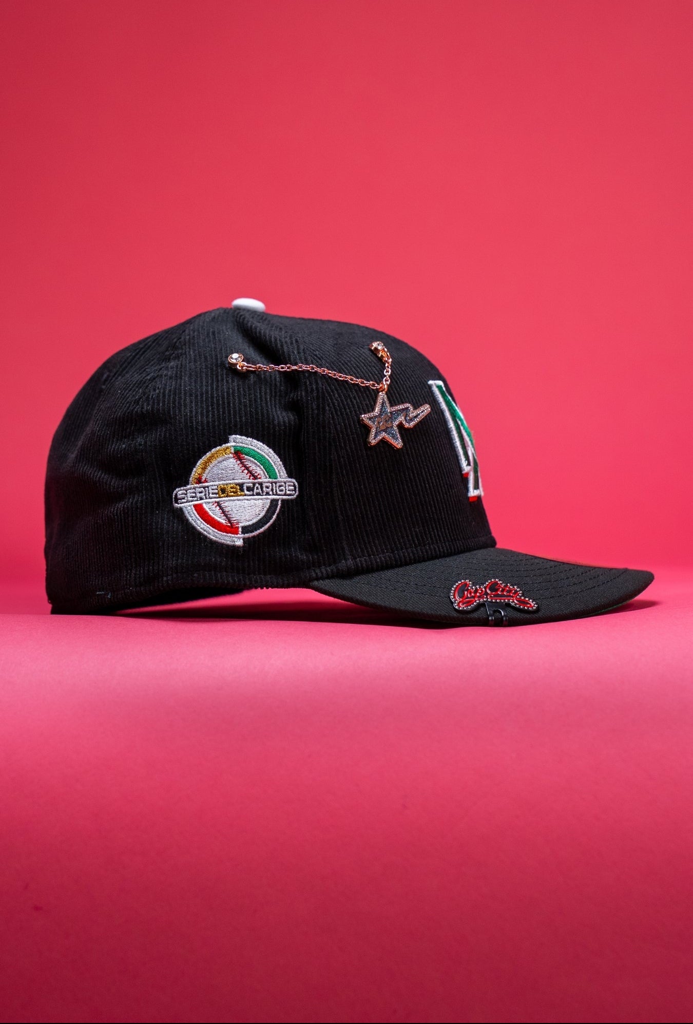 NEW ERA EXCLUSIVE 59FIFTY CORDUROY 2025 WBC MEXICO W/ SIDE PATCH