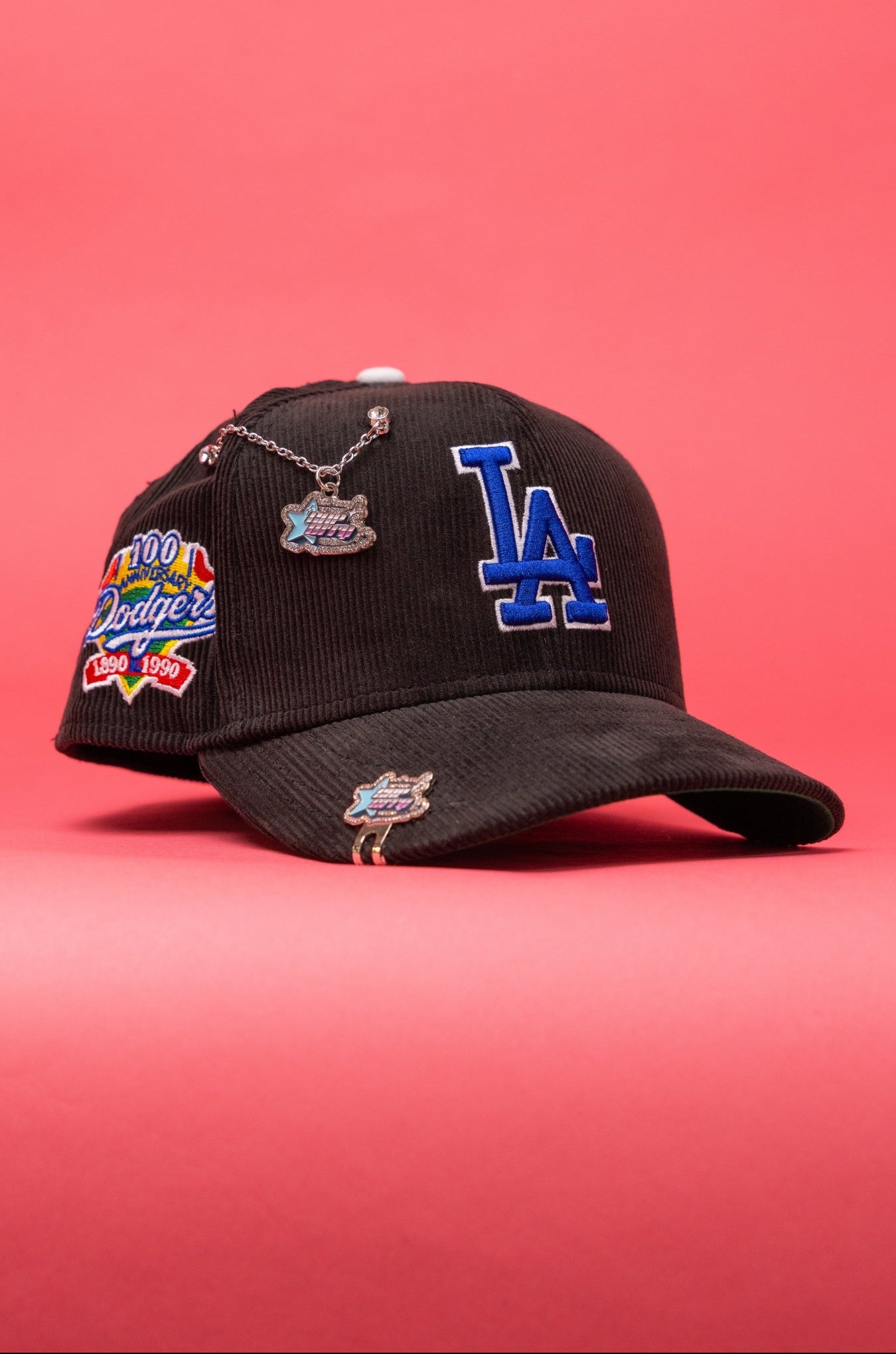 NEW ERA EXCLUSIVE 59FIFTY CORDUROY LOS ANGELES DODGERS W// 100TH ANNIVERSARY SIDE PATCH