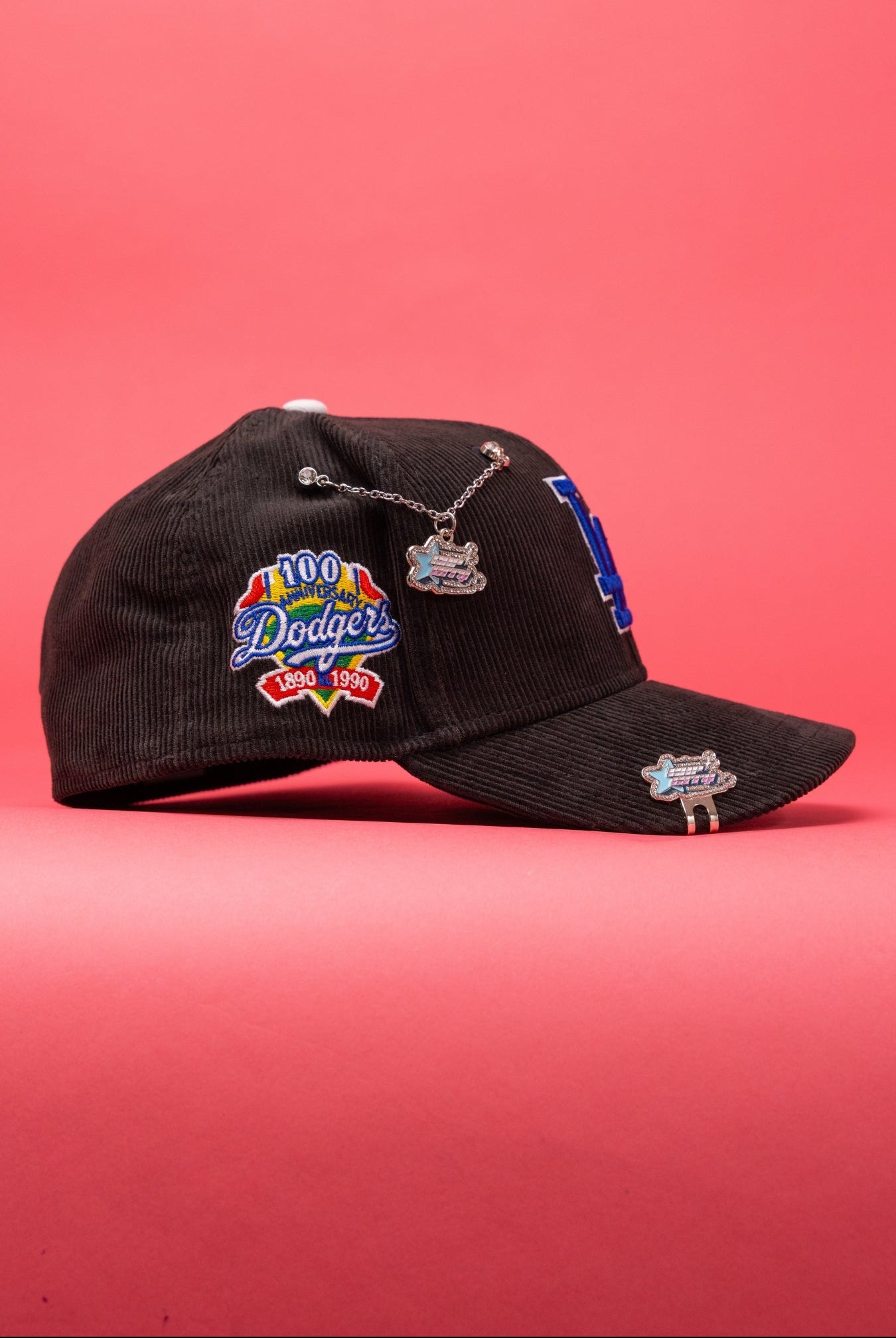 NEW ERA EXCLUSIVE 59FIFTY CORDUROY LOS ANGELES DODGERS W// 100TH ANNIVERSARY SIDE PATCH