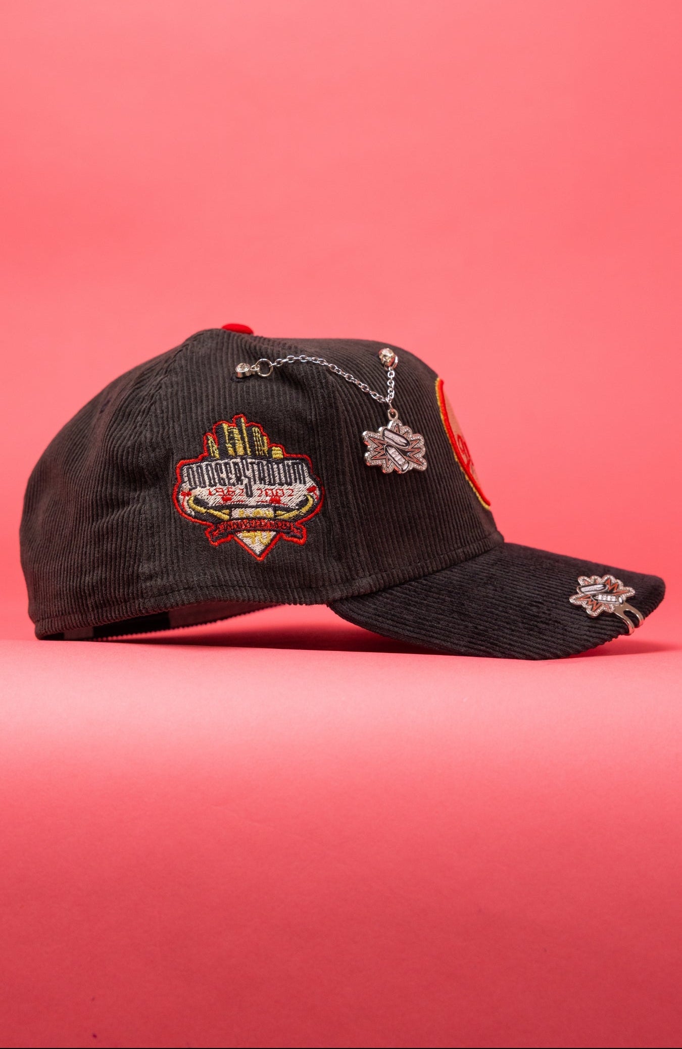 NEW ERA EXCLUSIVE 59FIFTY CORDUROY LOS ANGELES DODGERS W// 40TH ANNIVERSARY SIDE PATCH