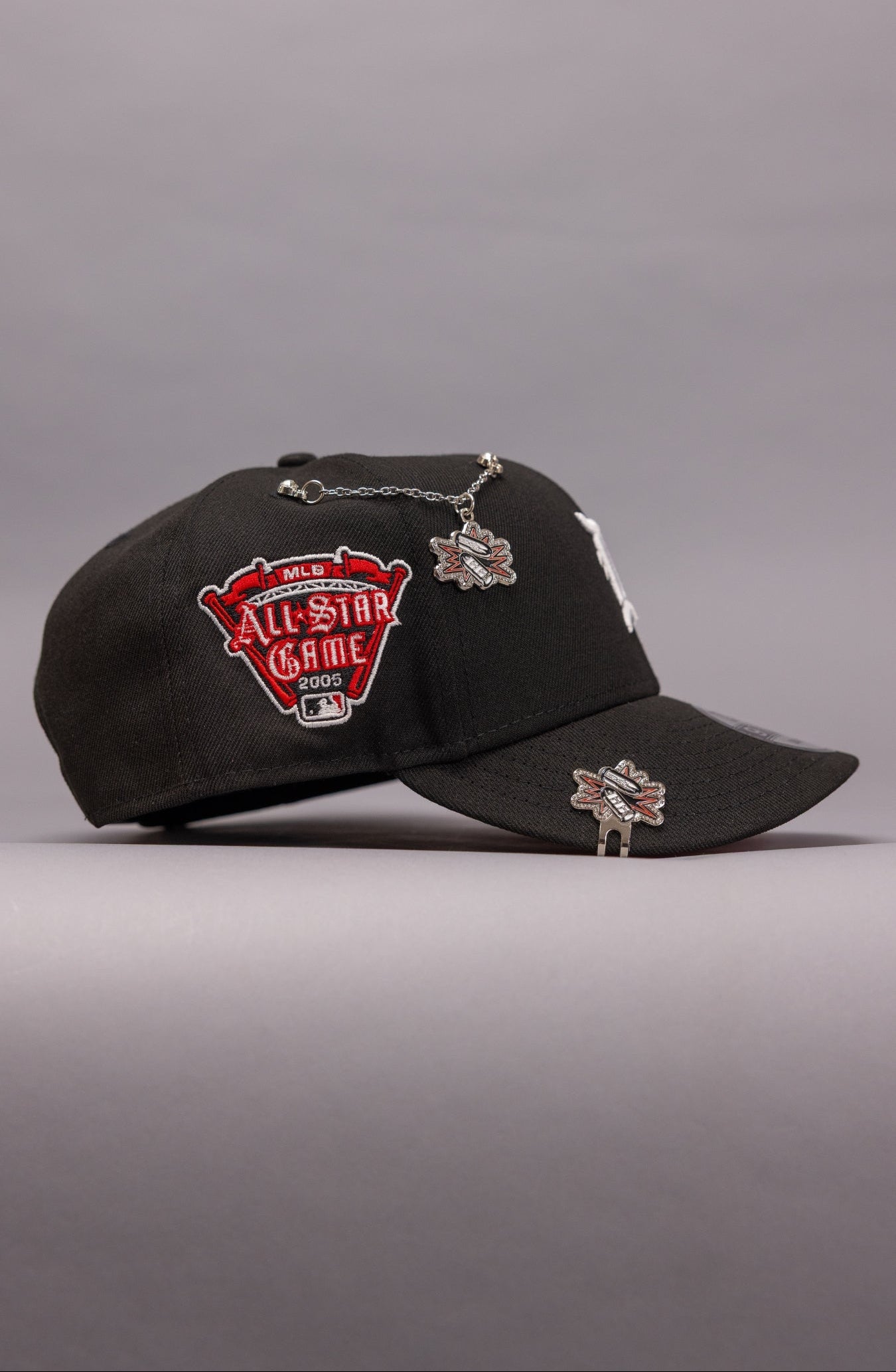 NEW ERA EXCLUSIVE 9FIFTY BLACK DETROIT TIGERS SNAPBACK W/ ALL STAR GAME SIDE PATCH