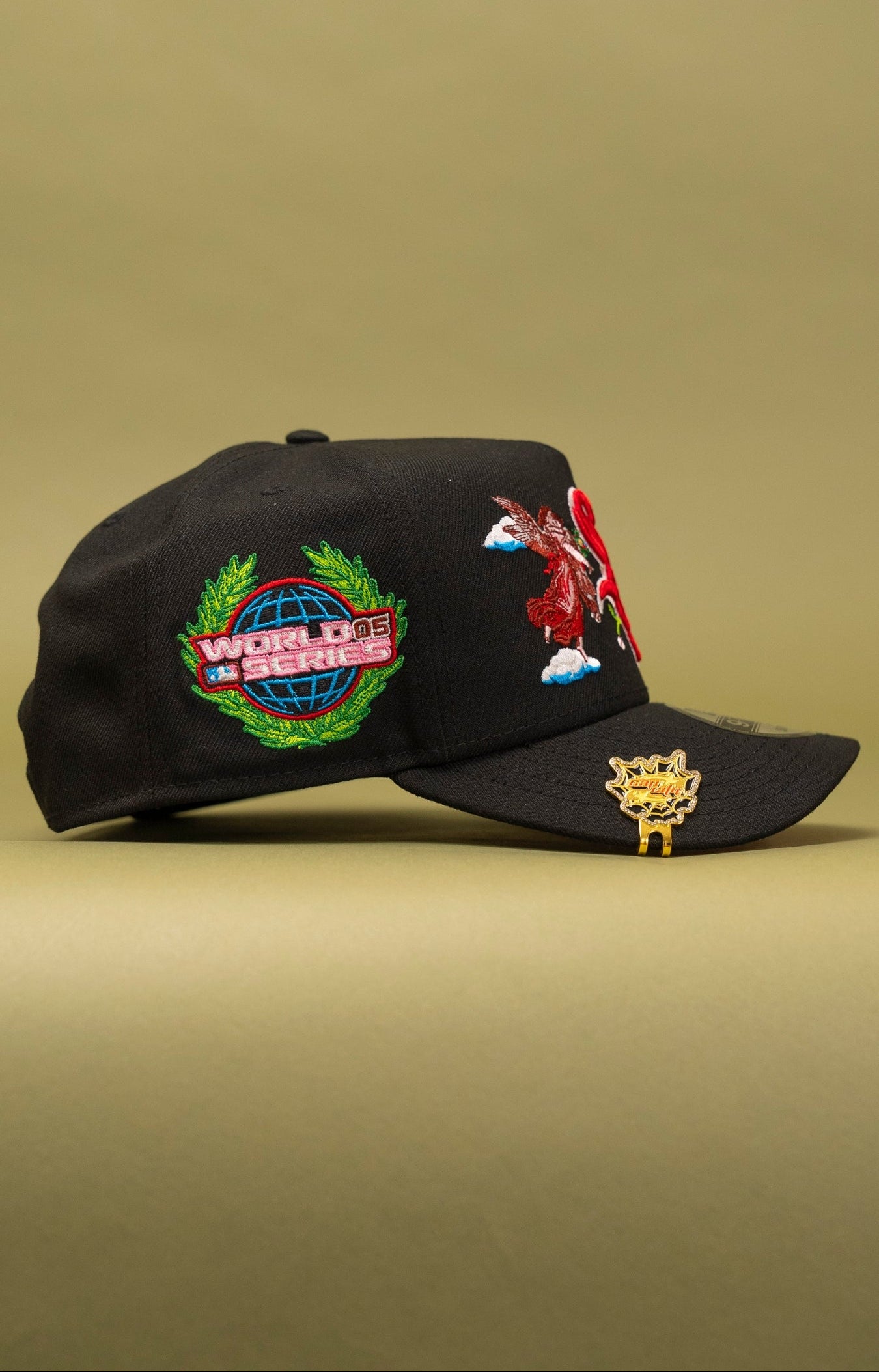 NEW ERA 9FIFTY A-FRAME BLACK CHICAGO WHITE SOX "CITY OF ANGELS" W/ WORLD SERIES SIDE PATCH