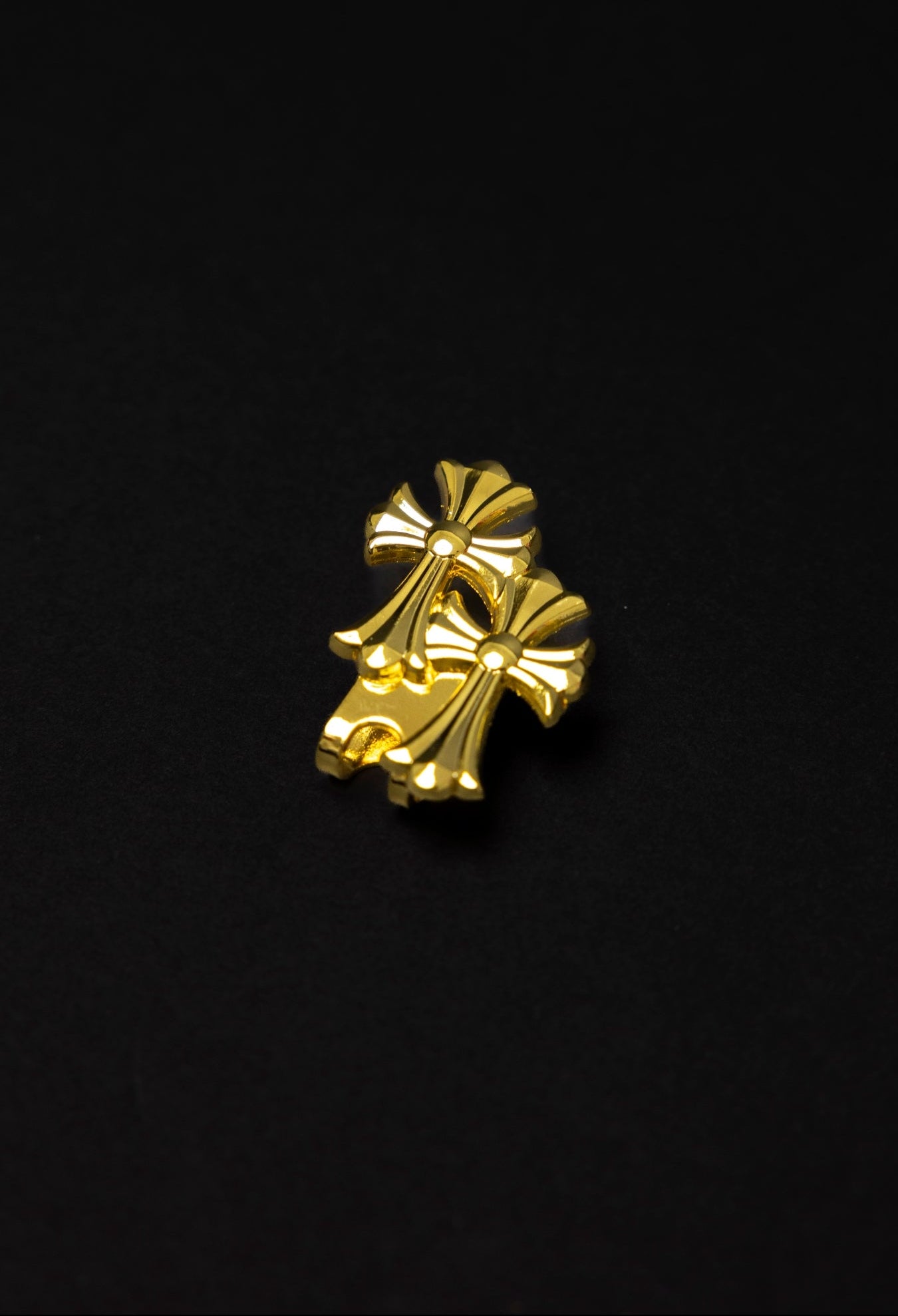*NEW GOLD "TWIN CRUCIFIX" EXCLUSIVE BLIP VERY LIMITED
