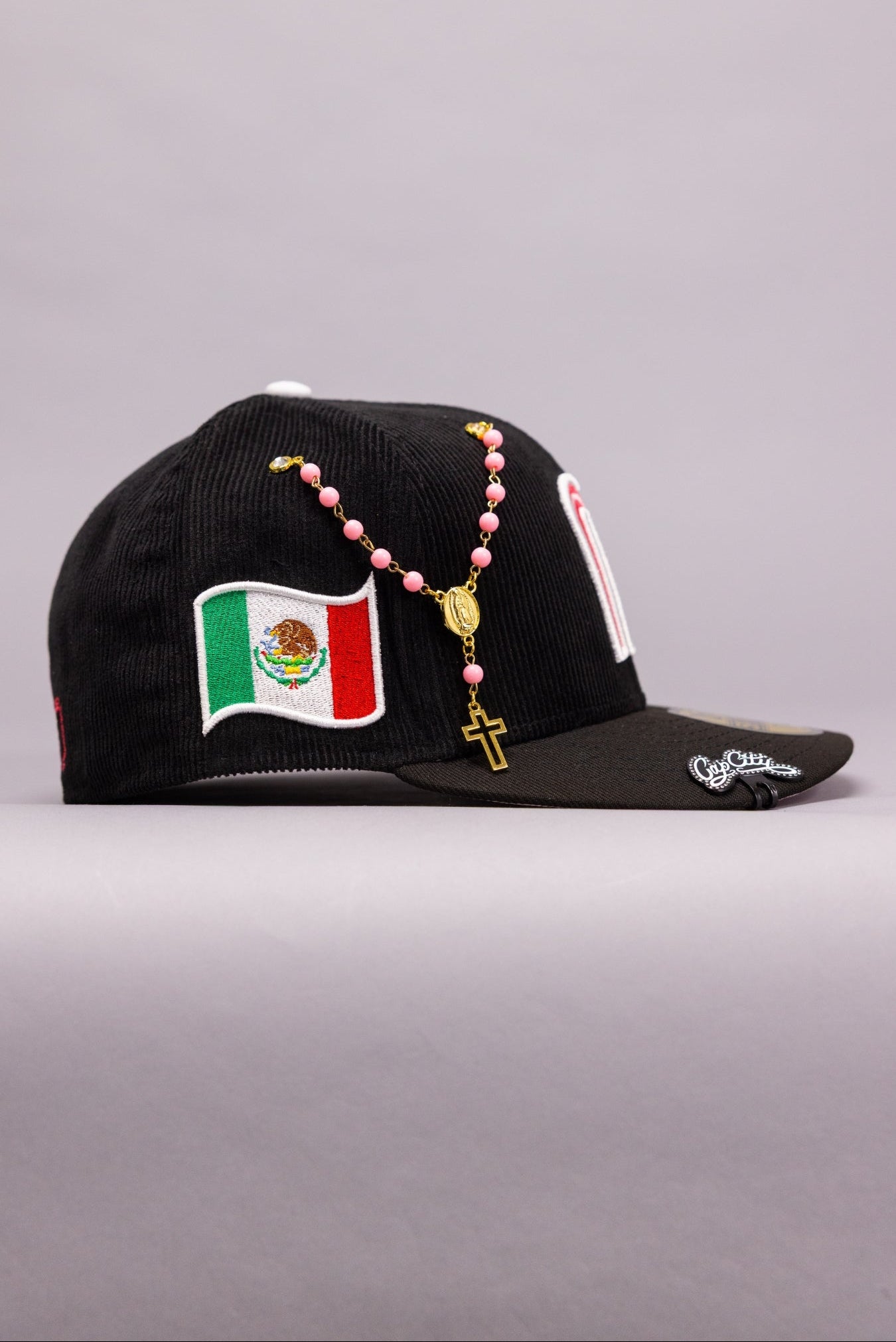 NEW ERA EXCLUSIVE 59FIFTY CORDUROY 2026 WBC MEXICO W/ "MEXICAN FLAG" SIDE PATCH