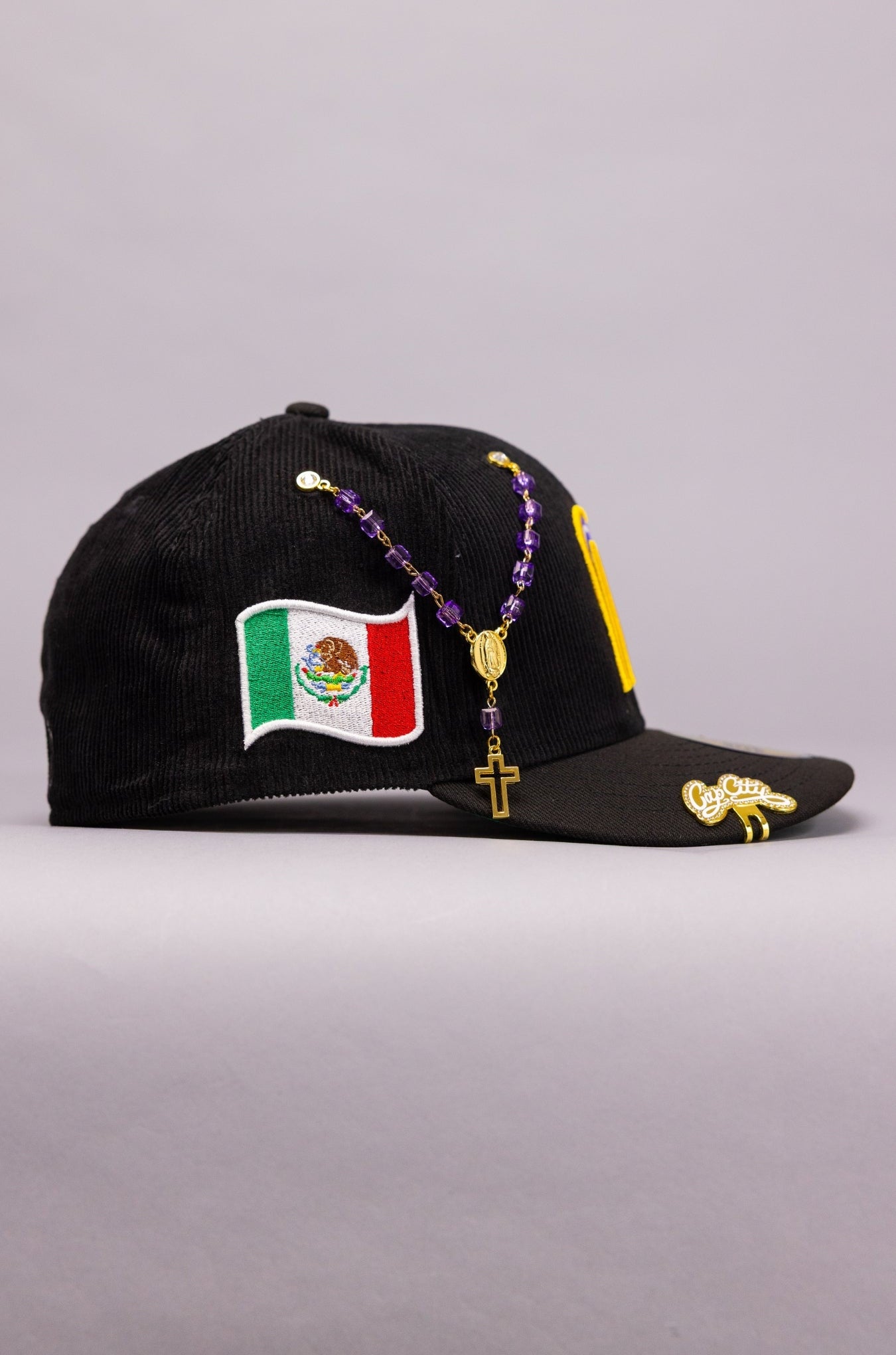 NEW ERA EXCLUSIVE 59FIFTY CORDUROY 2026 WBC MEXICO W/ "MEXICAN FLAG" SIDE PATCH