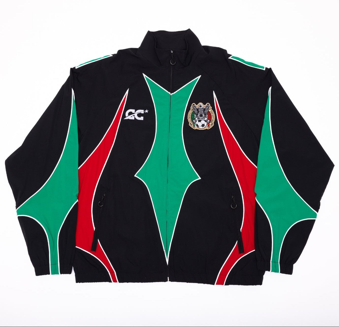CAP CITY BLACK/GREEN MEXICO TRACKSUIT