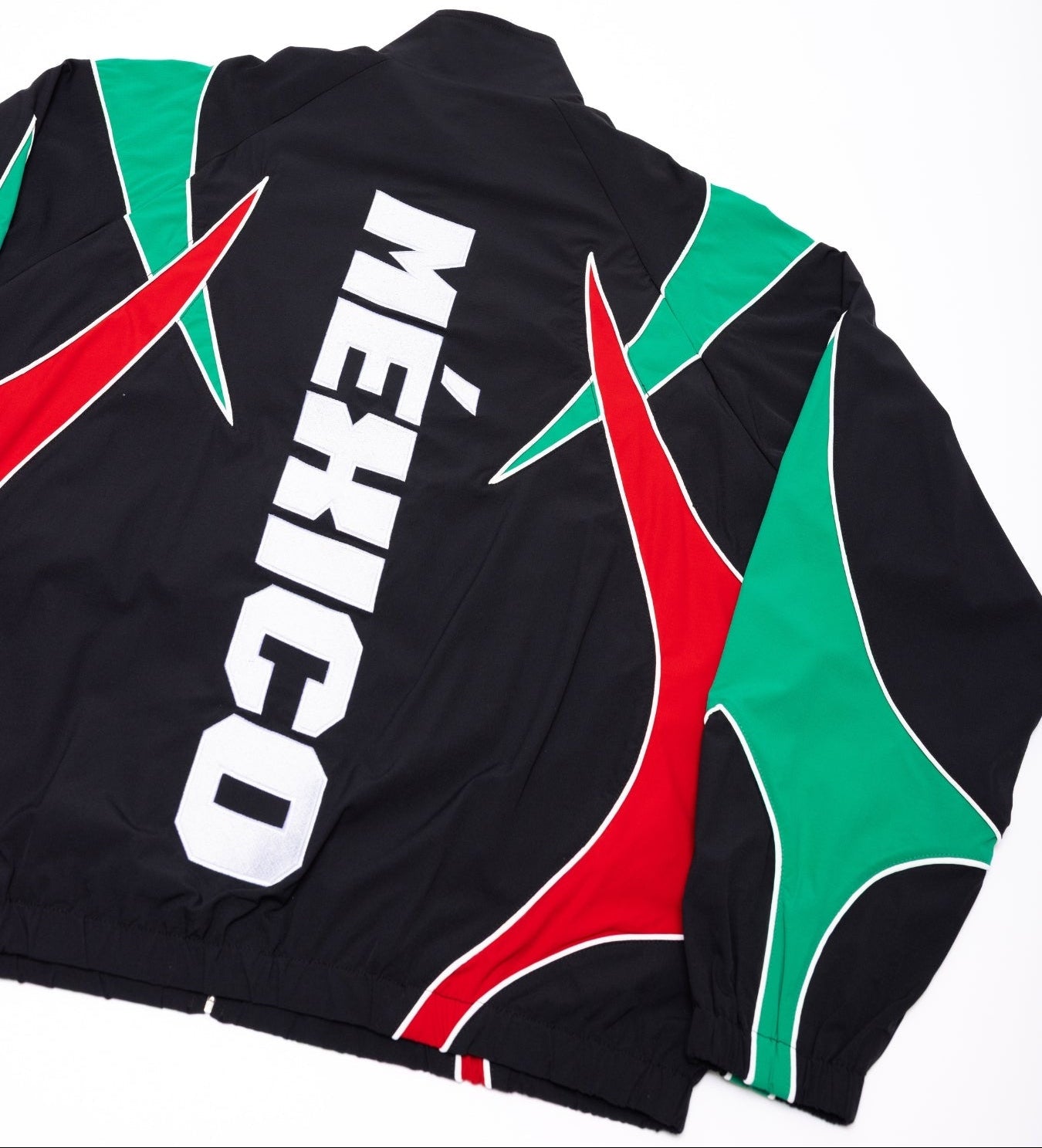 CAP CITY BLACK/GREEN MEXICO TRACK JACKET