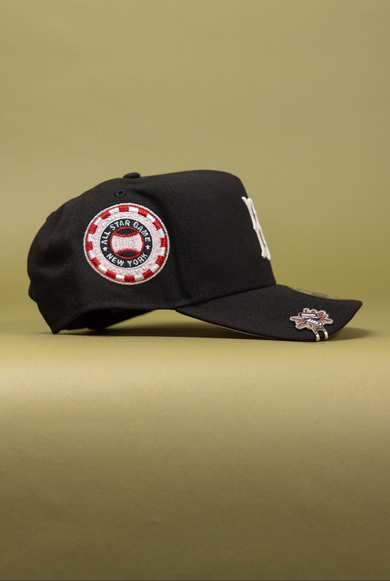 NEW ERA 9FIFTY A-FRAME BLACK BROOKLYN DODGERS W/ ALL STAR GAME SIDE PATCH